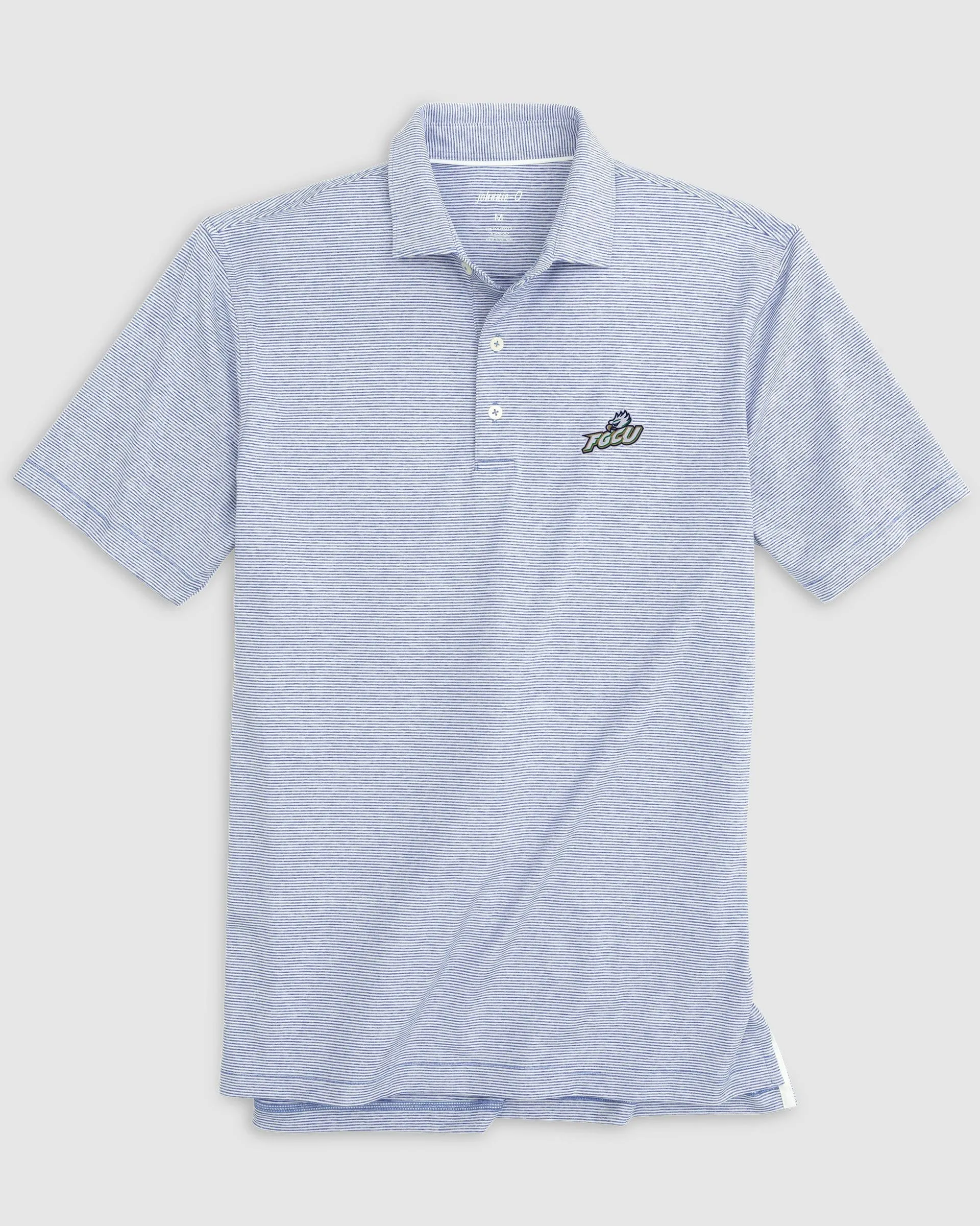Florida Gulf Coast Lyndonn Striped Jersey Performance Polo