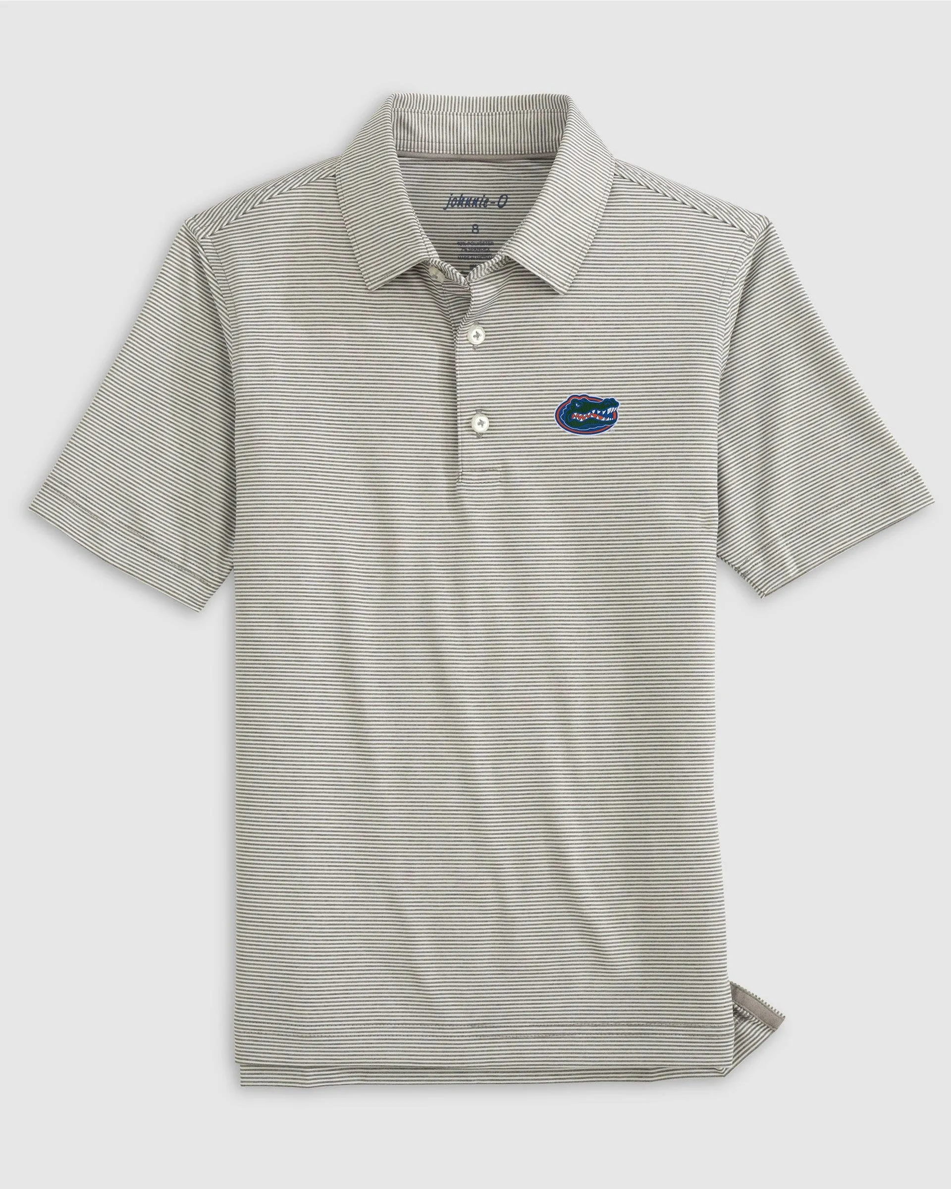Florida Lyndonn Jr. Striped Jersey Performance Polo