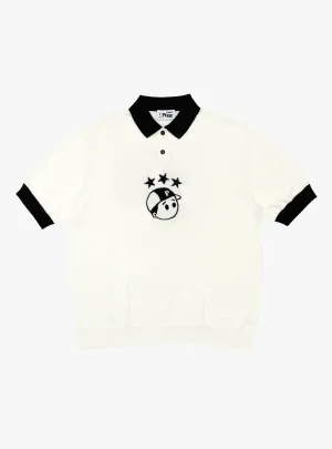 Footie Polo Cream