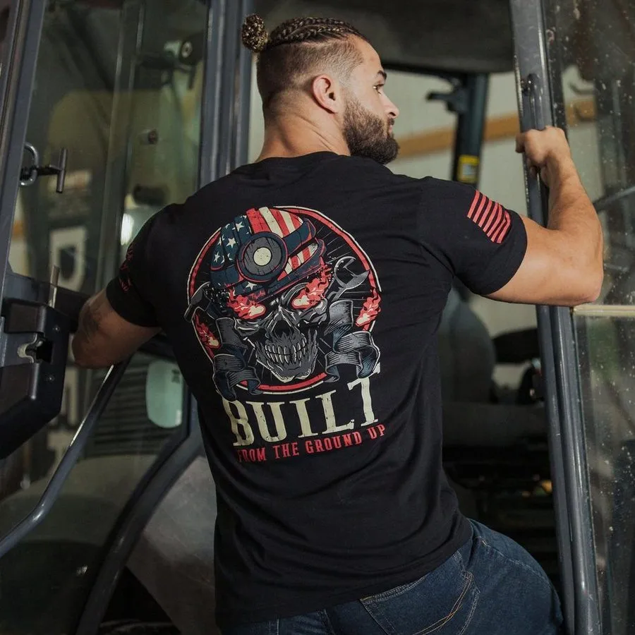 From The Ground Up T-Shirt - Black