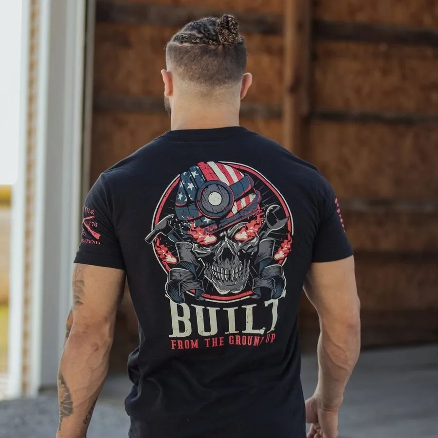 From The Ground Up T-Shirt - Black