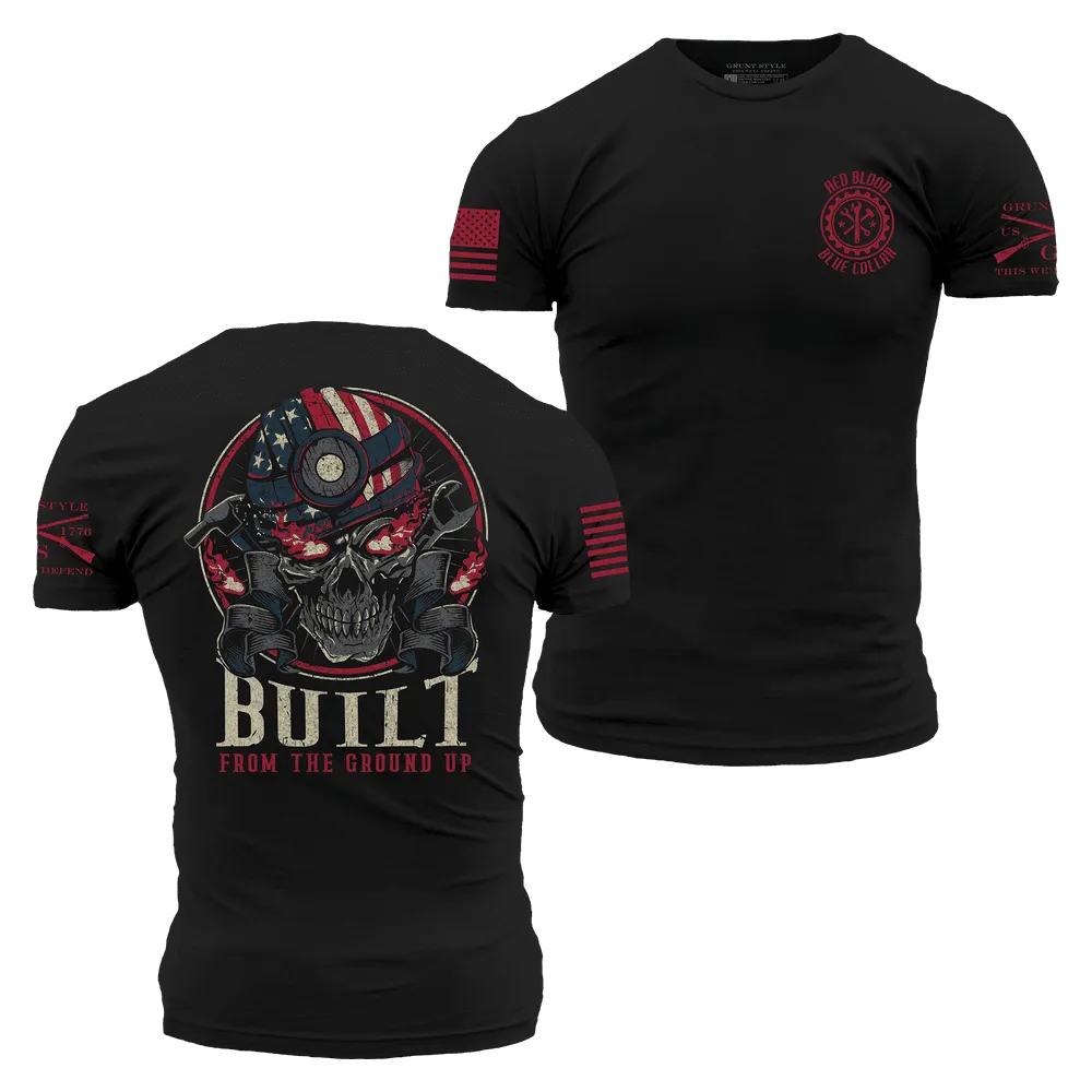 From The Ground Up T-Shirt - Black