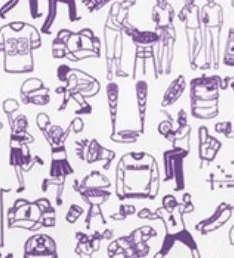 Furman Tailgater 2.0 Jr. Printed Jersey Performance Polo