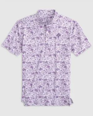 Furman Tailgater 2.0 Printed Jersey Performance Polo