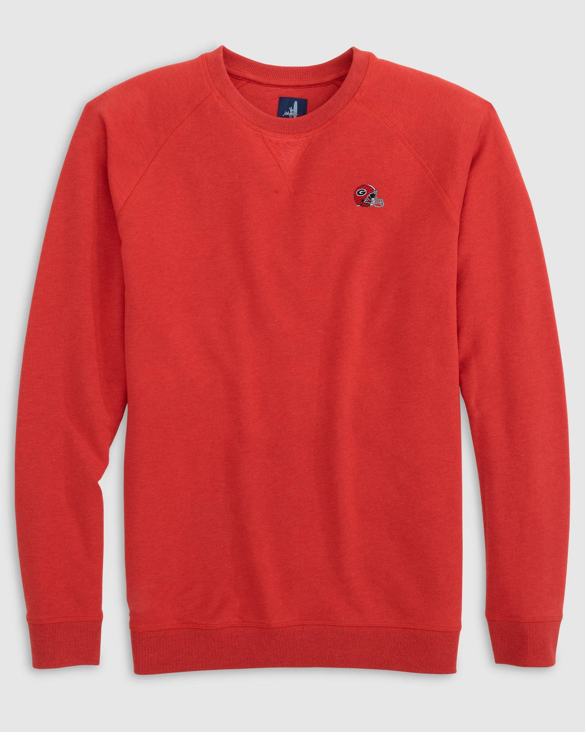 Georgia Freeman Crewneck Fleece Sweatshirt - Helmet Logo