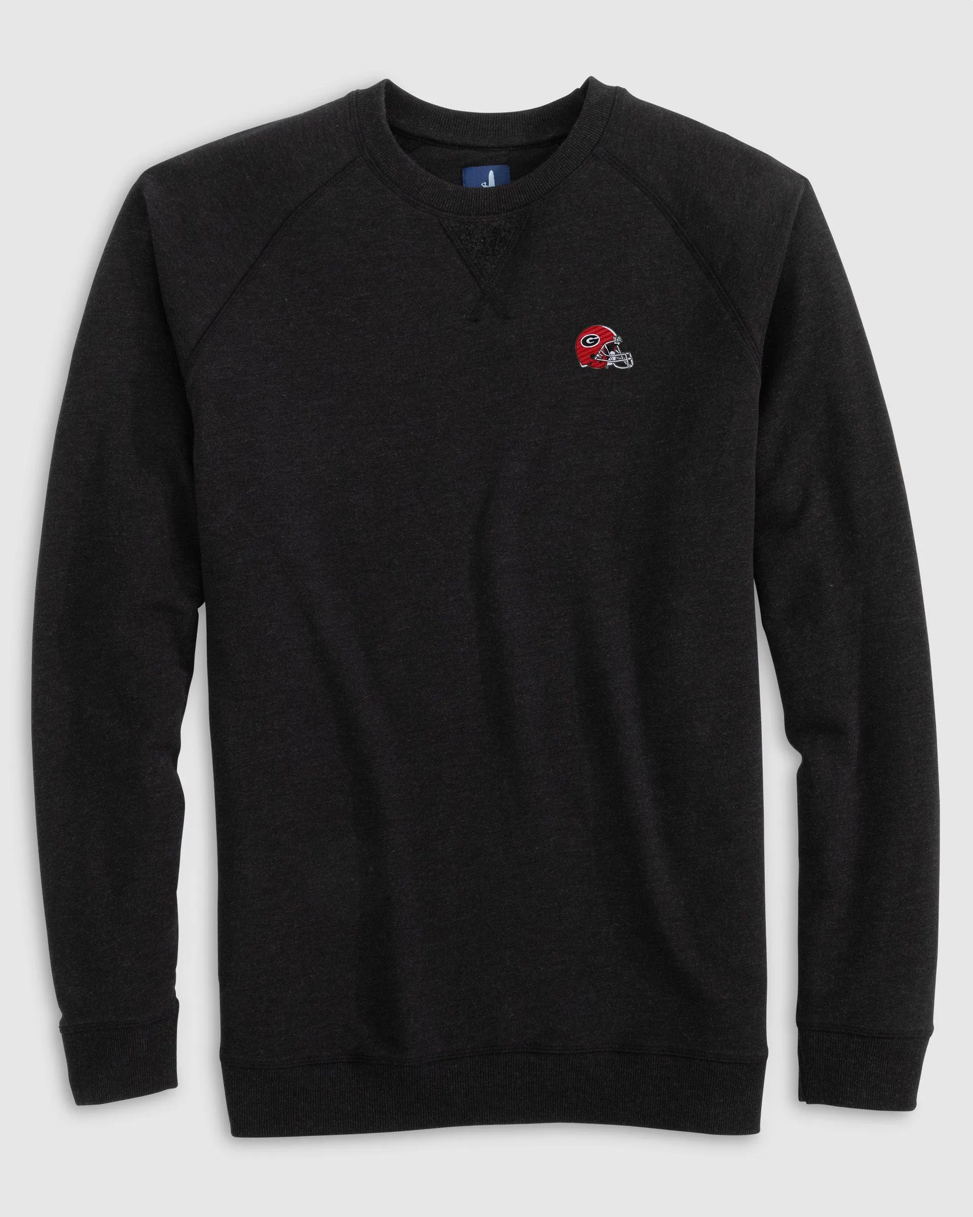 Georgia Freeman Crewneck Fleece Sweatshirt - Helmet Logo