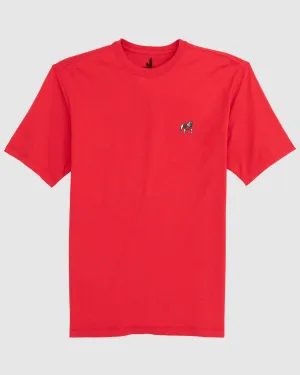 Georgia Heathered Spencer Cotton T-Shirt