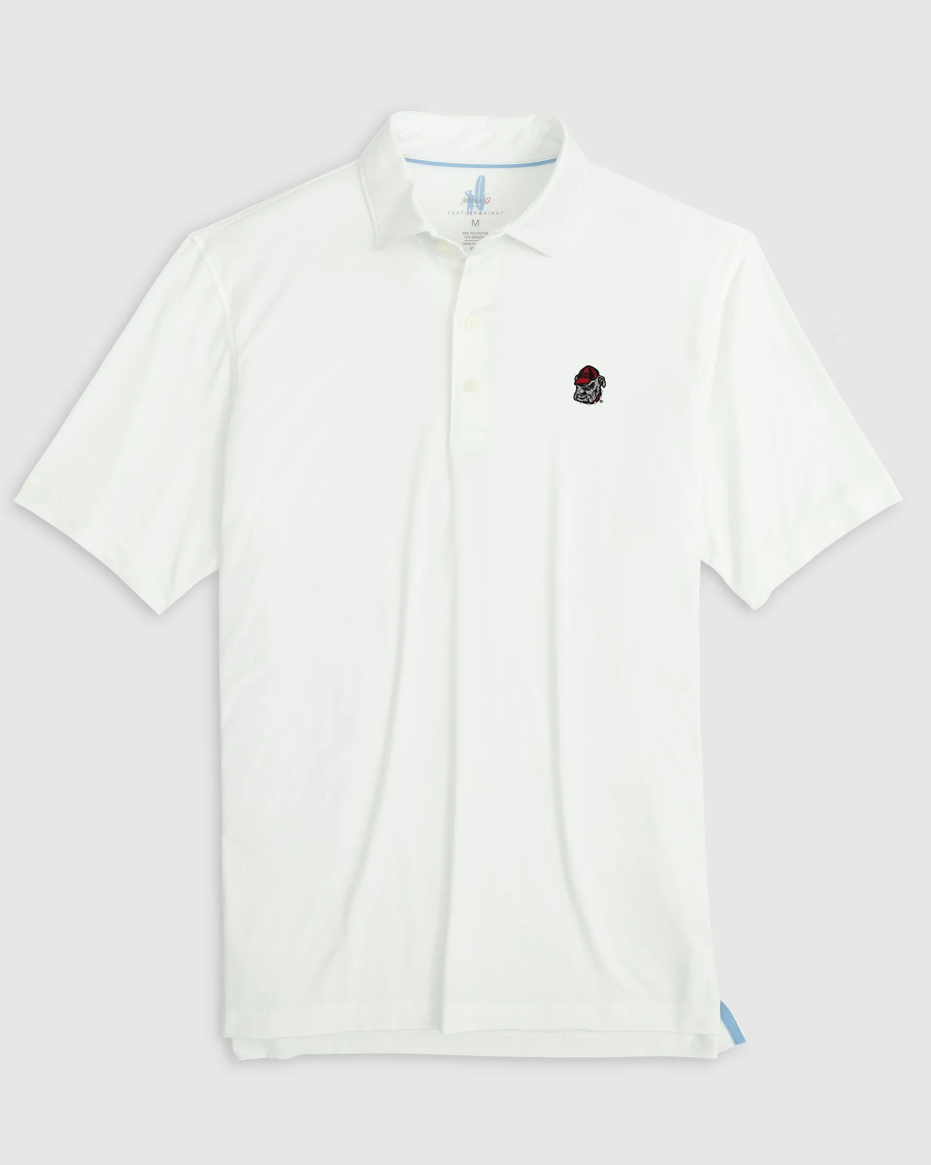 Georgia Huronn Featherweight Performance Polo - Bulldog Head Logo