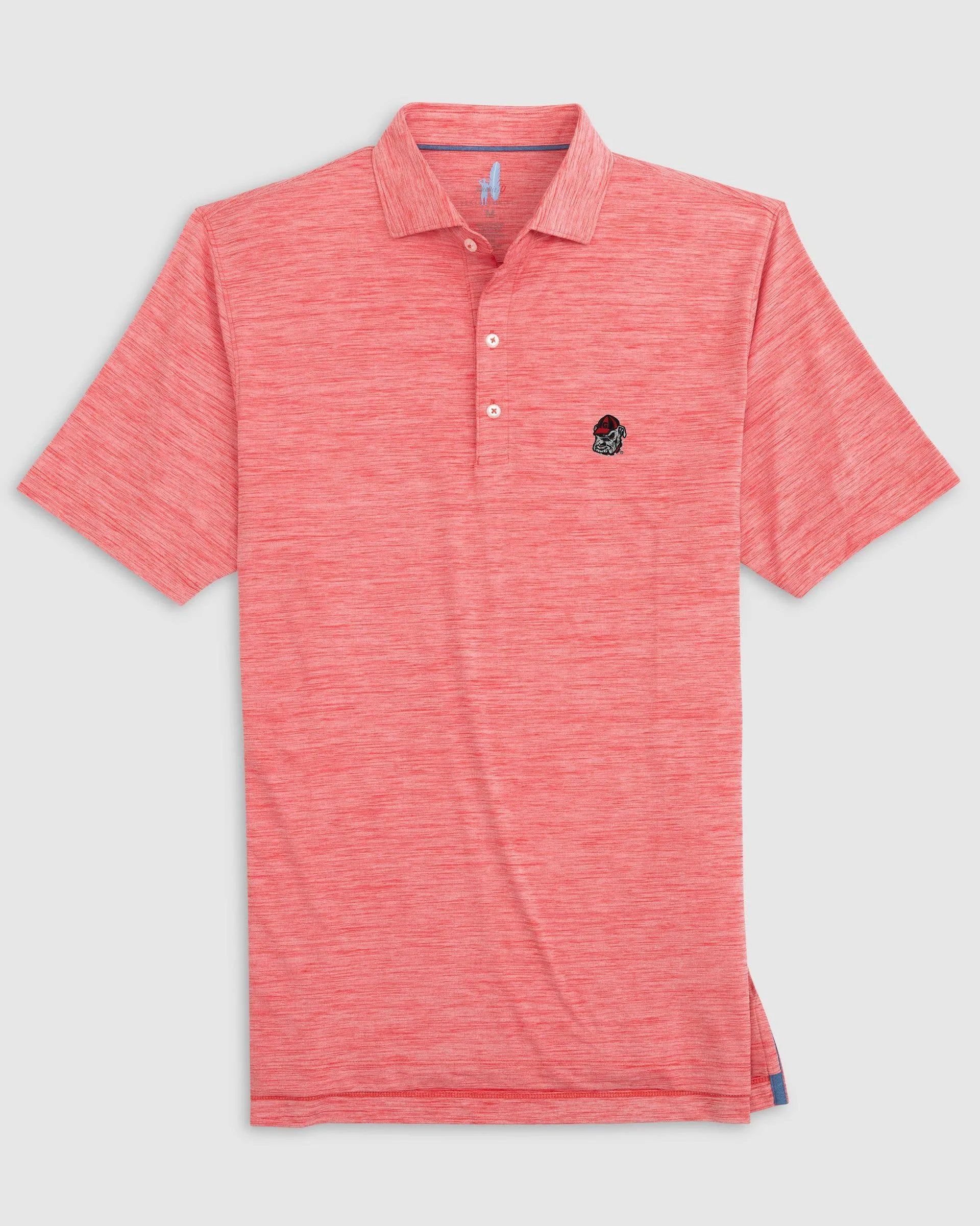 Georgia Huronn Featherweight Performance Polo - Bulldog Head Logo