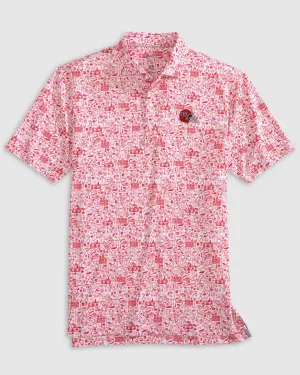 Georgia Tailgater 2.0 Printed Jersey Performance Polo - Helmet Logo