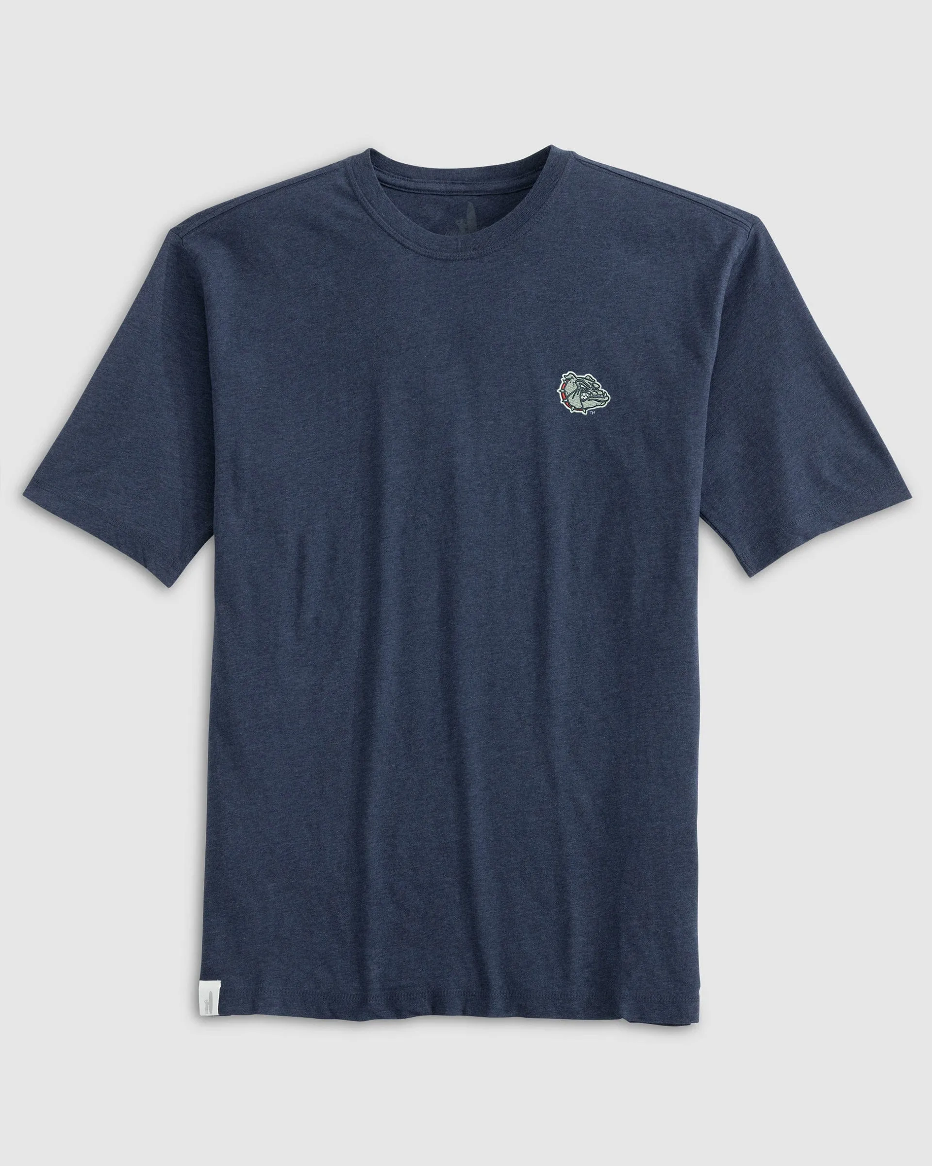 Gonzaga Heathered Spencer Cotton T-Shirt