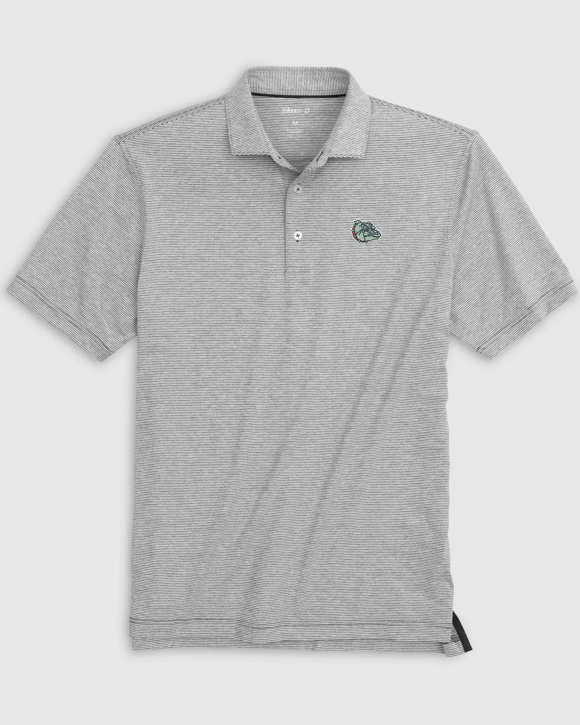 Gonzaga Lyndonn Striped Jersey Performance Polo