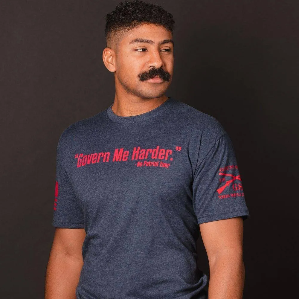 Govern Me Harder T-Shirt - Midnight Navy