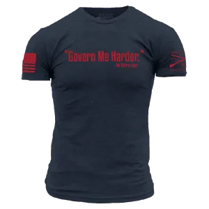 Govern Me Harder T-Shirt - Midnight Navy