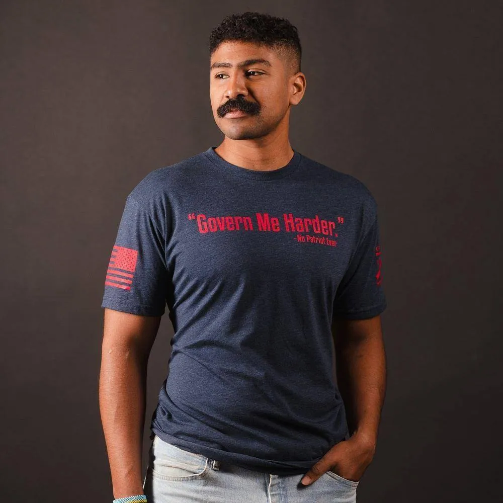 Govern Me Harder T-Shirt - Midnight Navy
