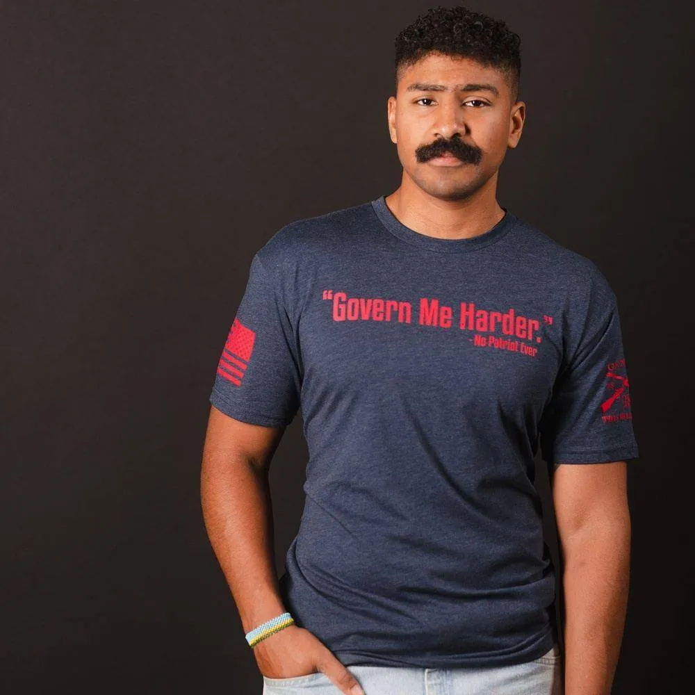 Govern Me Harder T-Shirt - Midnight Navy
