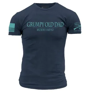 Grumpy Old Dad T-Shirt - Midnight Navy