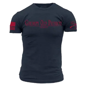 Grumpy Old Patriot T-Shirt - Midnight Navy