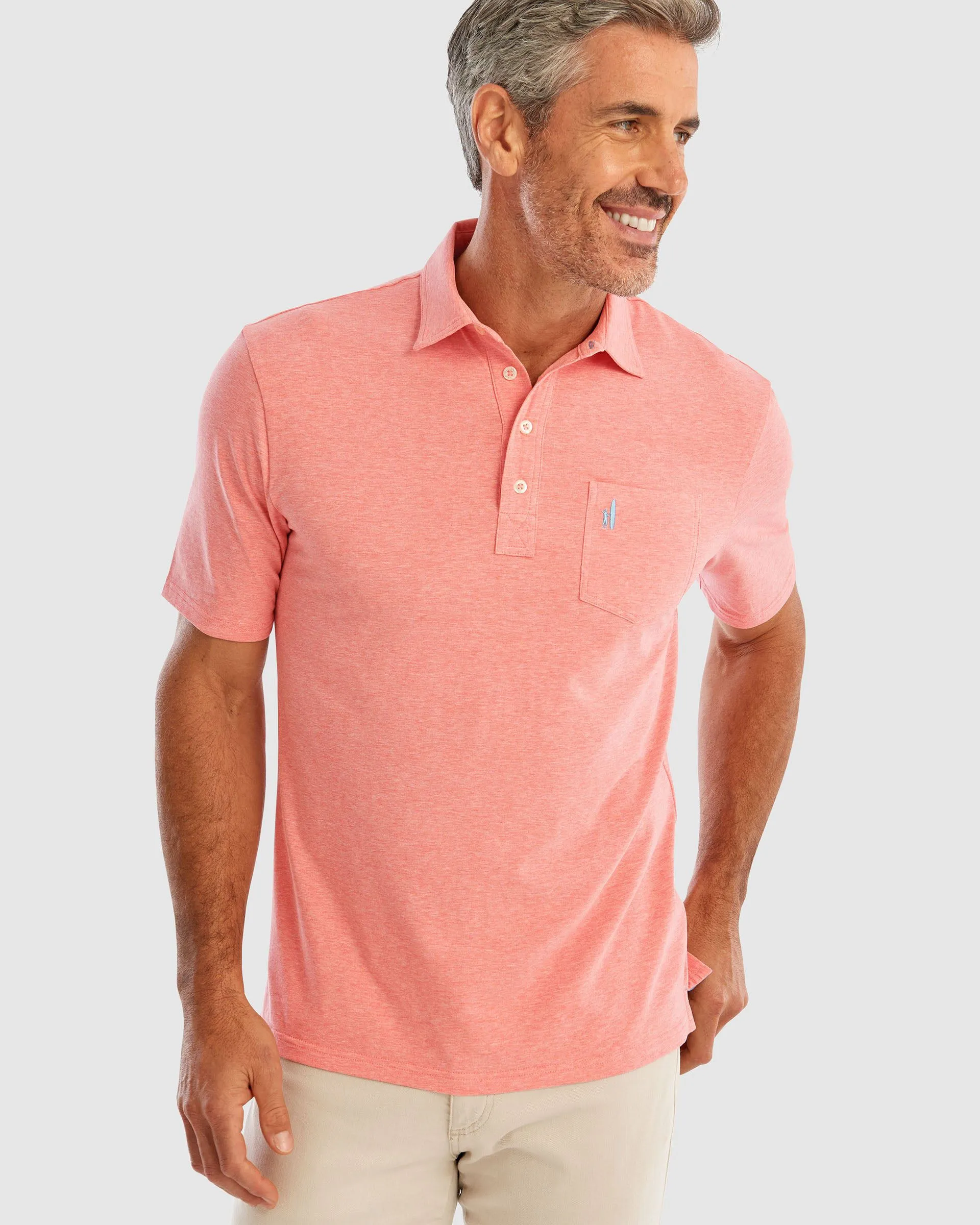 GS- TEST -  Heathered Original Polo