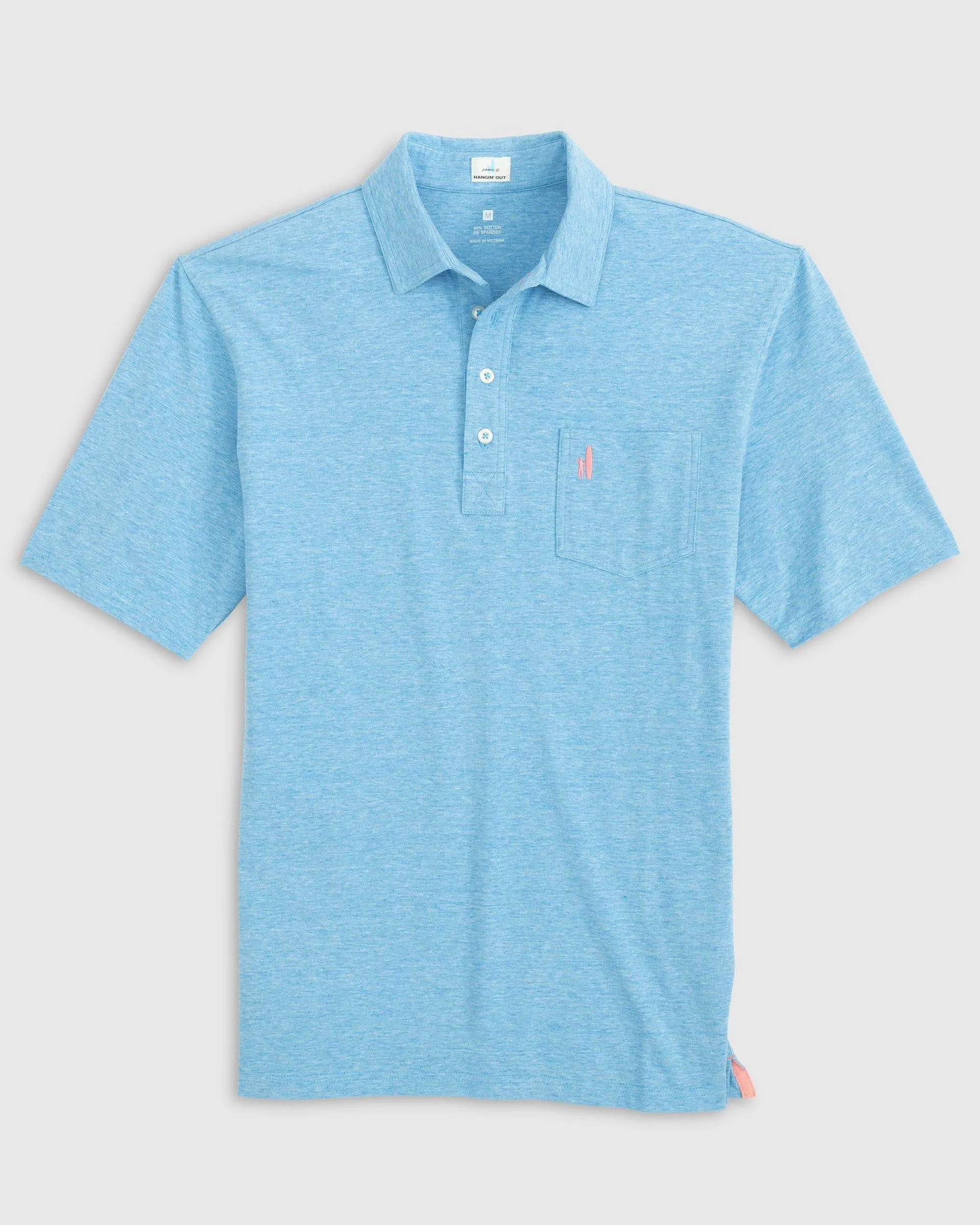 GS- TEST -  Heathered Original Polo