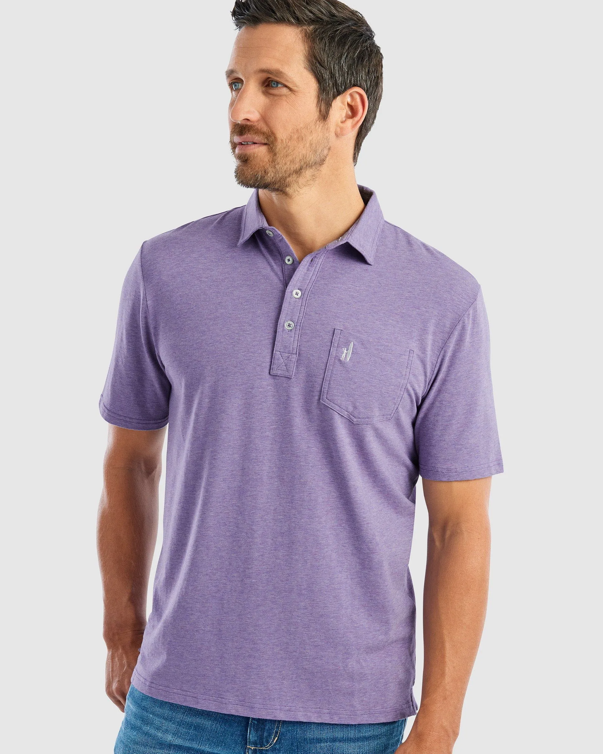 GS- TEST -  Heathered Original Polo