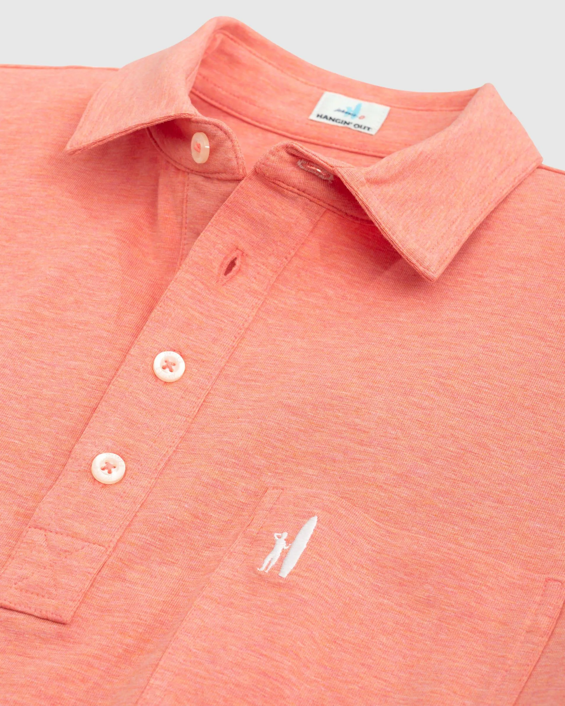 GS- TEST -  Heathered Original Polo