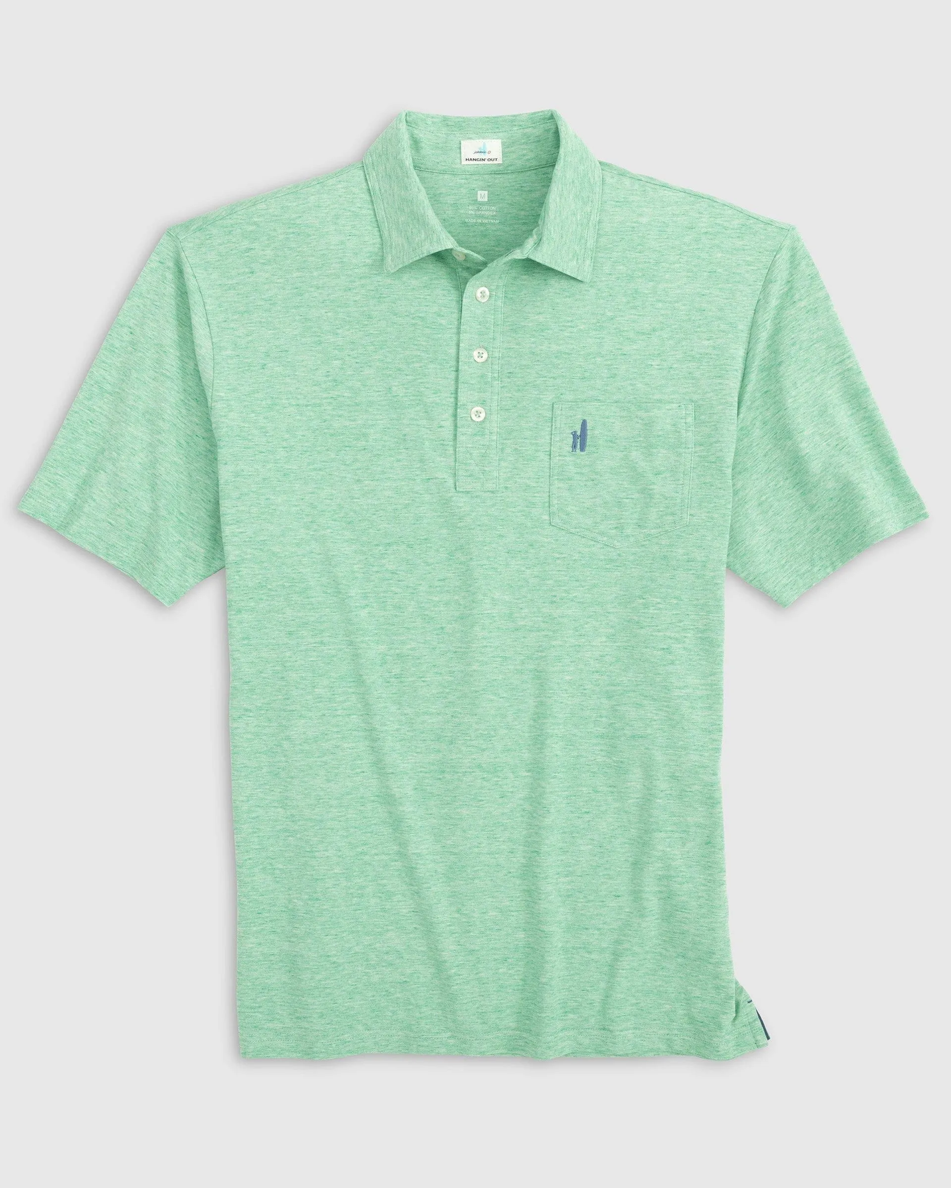 GS- TEST -  Heathered Original Polo