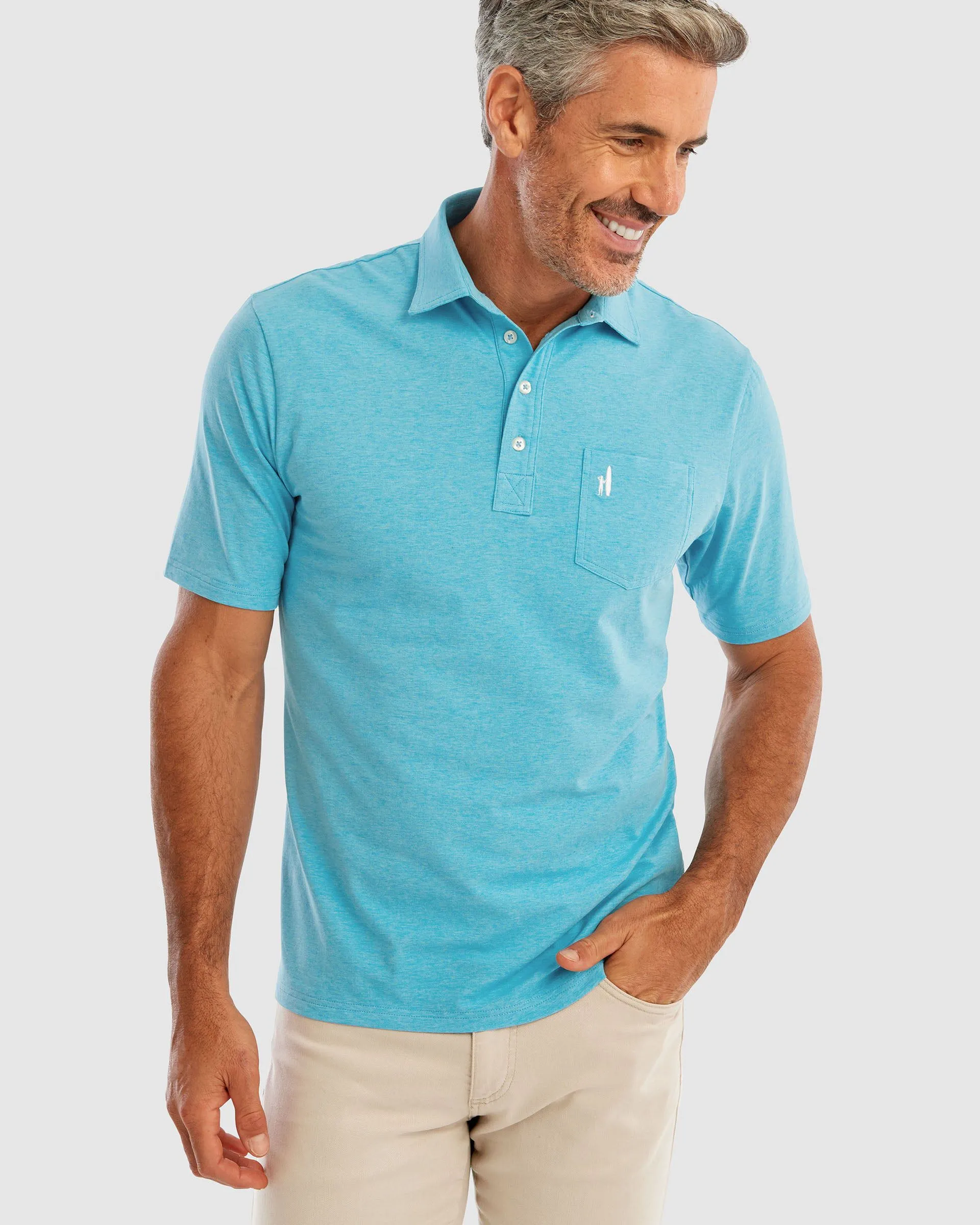 GS- TEST -  Heathered Original Polo