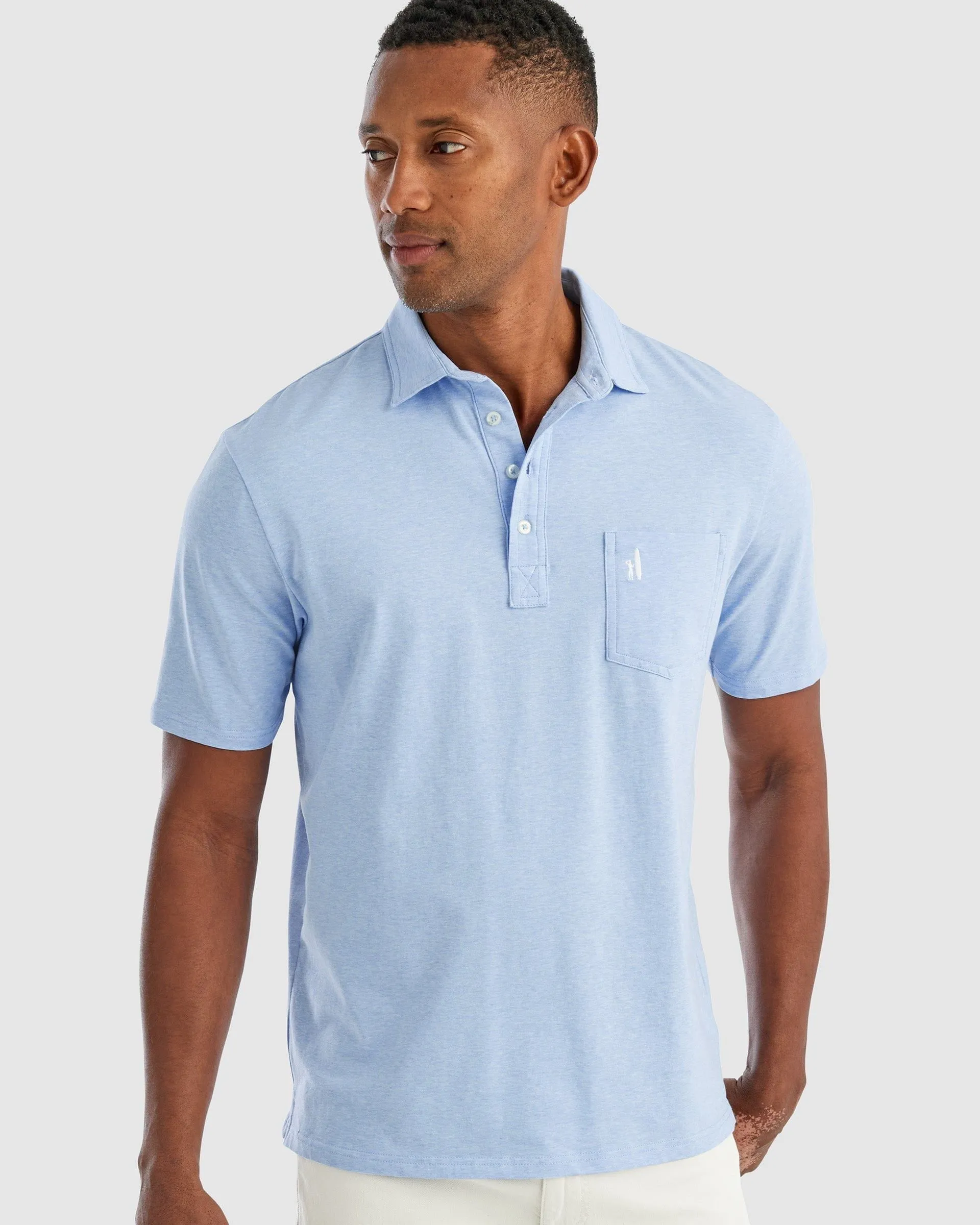 GS- TEST -  Heathered Original Polo