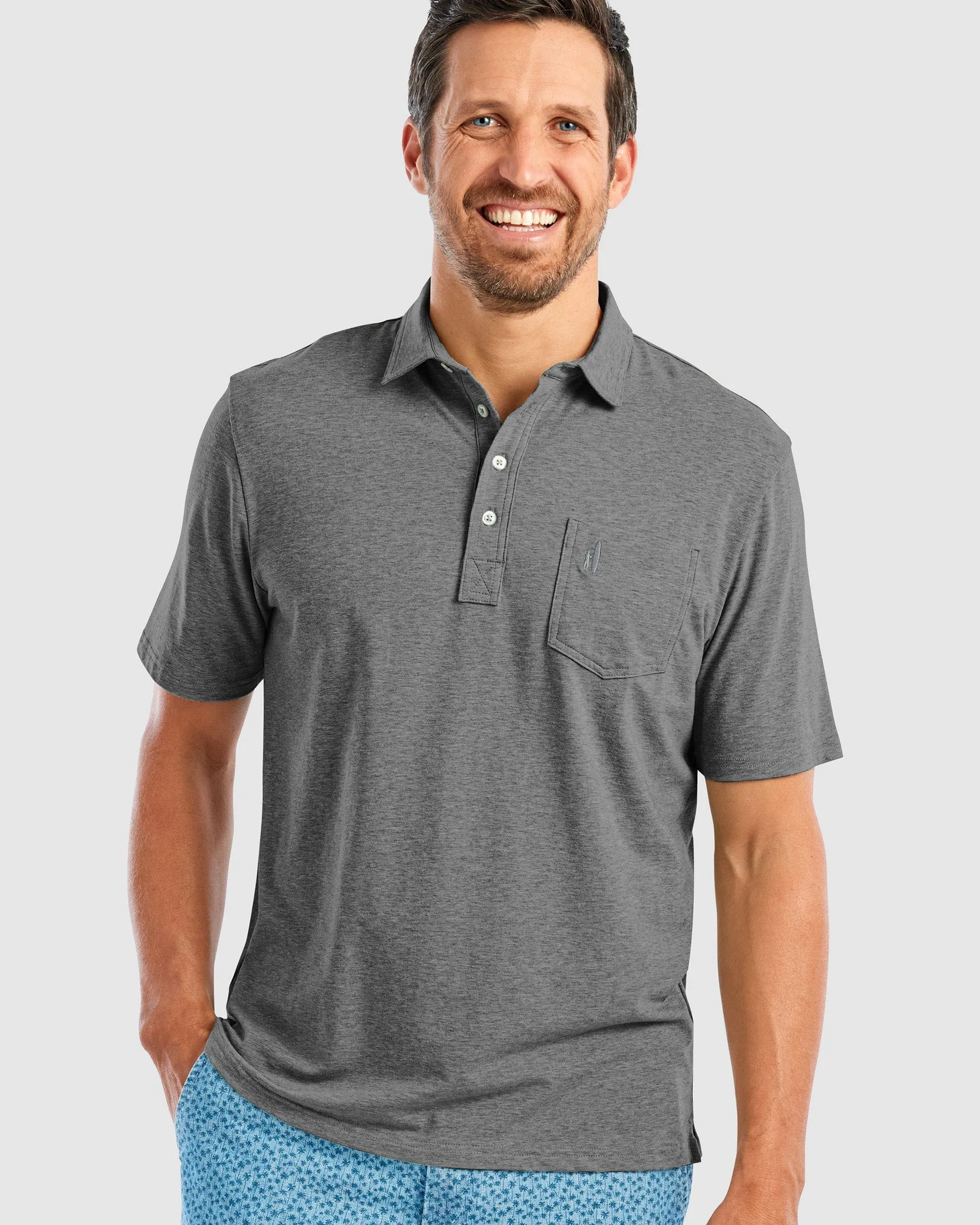 GS- TEST -  Heathered Original Polo