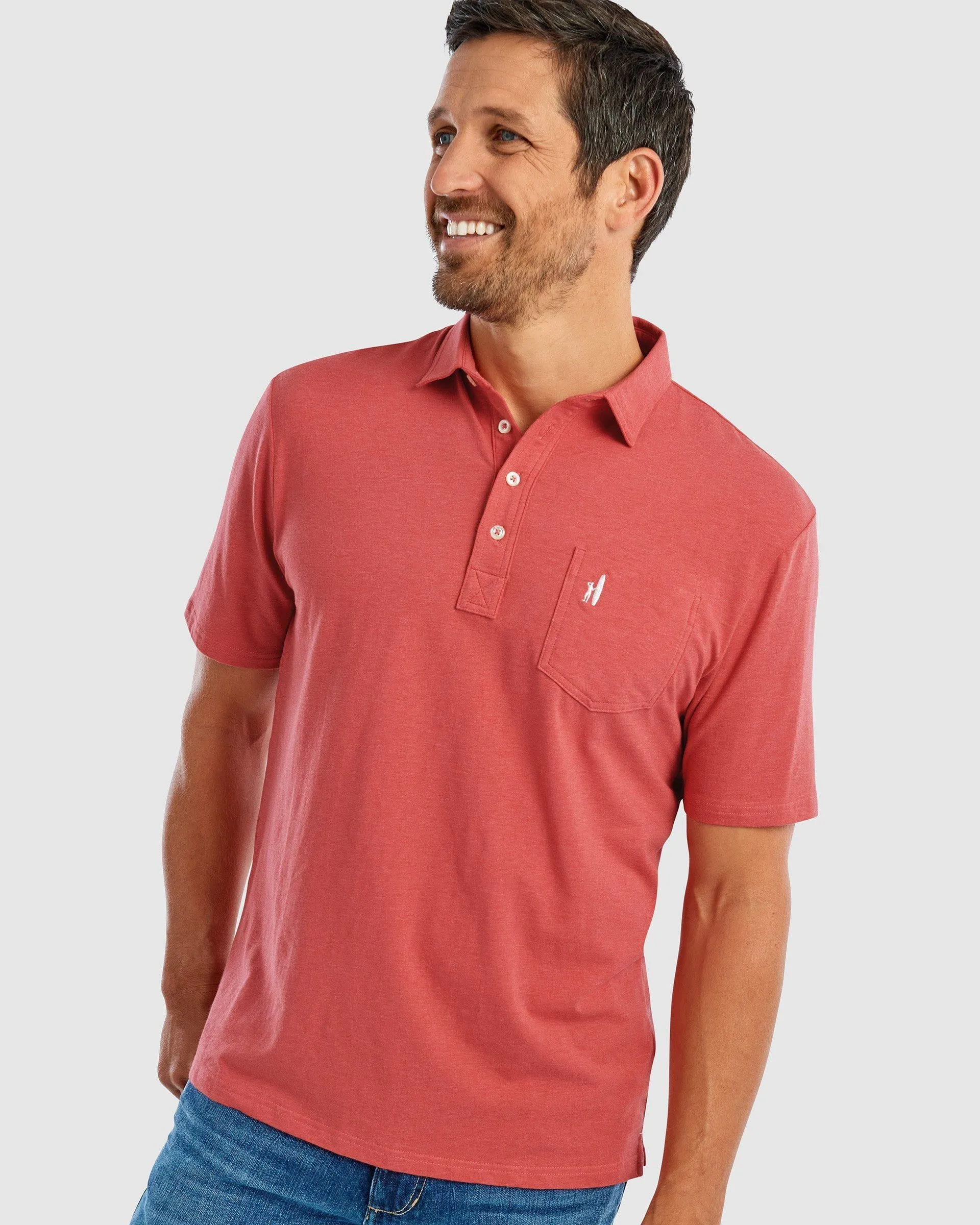 GS- TEST -  Heathered Original Polo