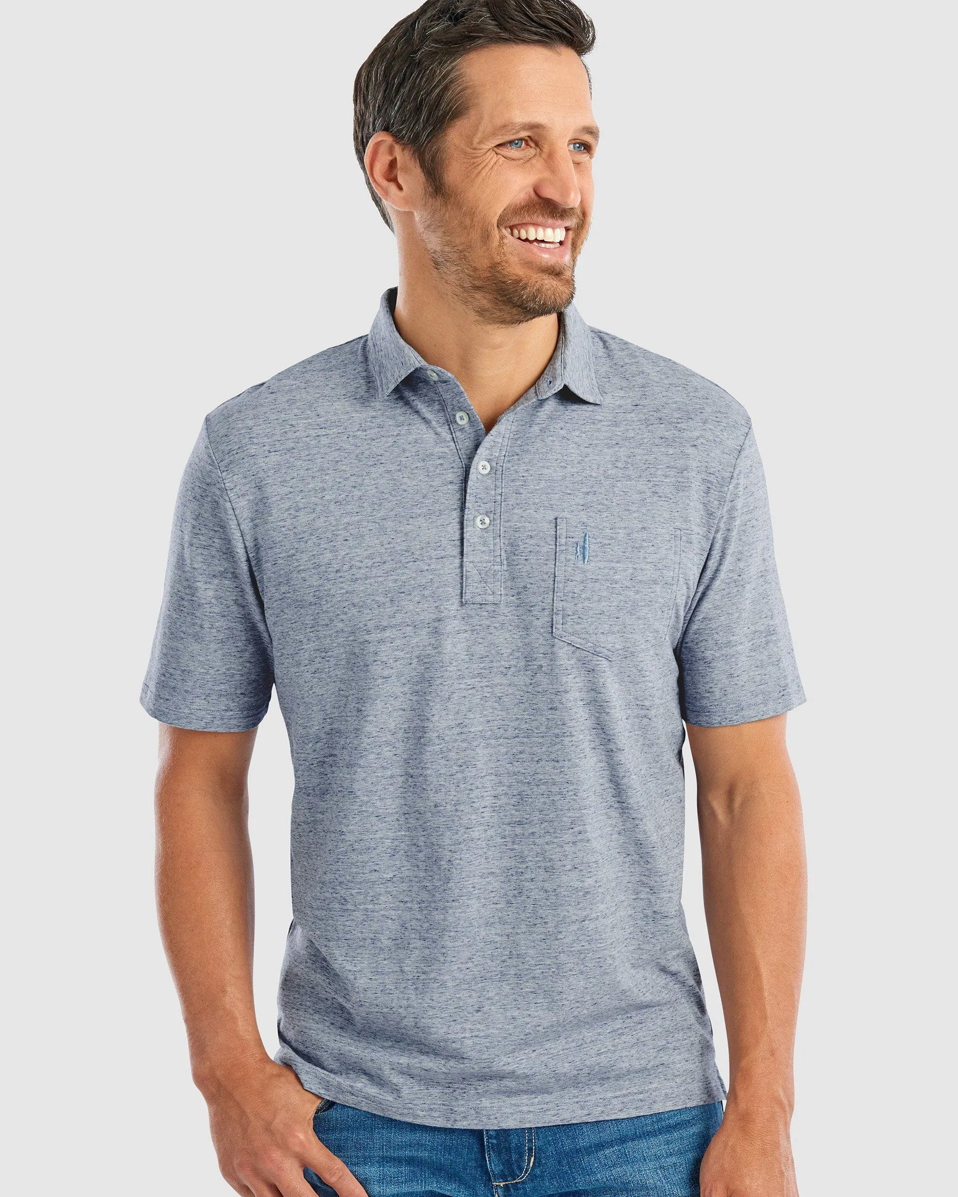 GS- TEST -  Heathered Original Polo