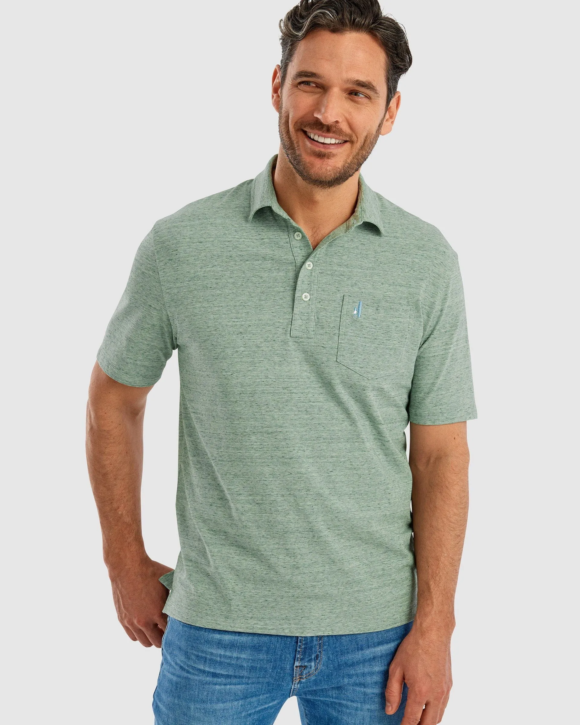 GS- TEST -  Heathered Original Polo