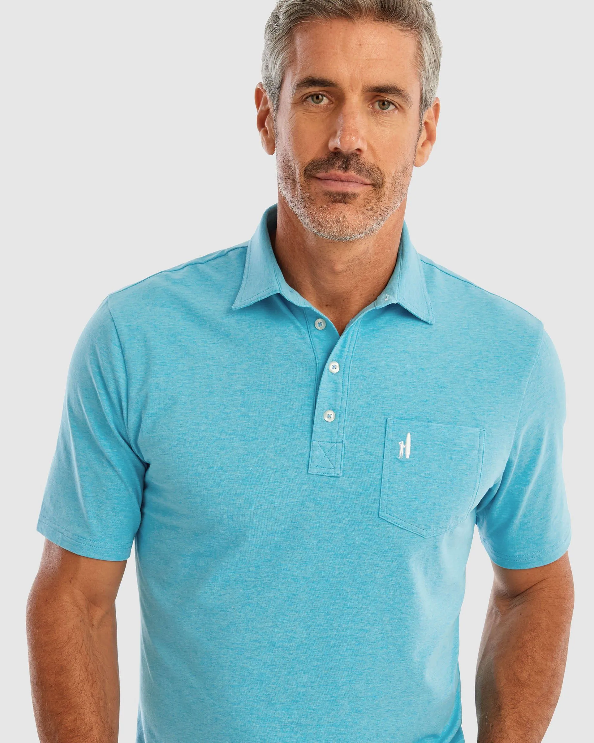 GS- TEST -  Heathered Original Polo