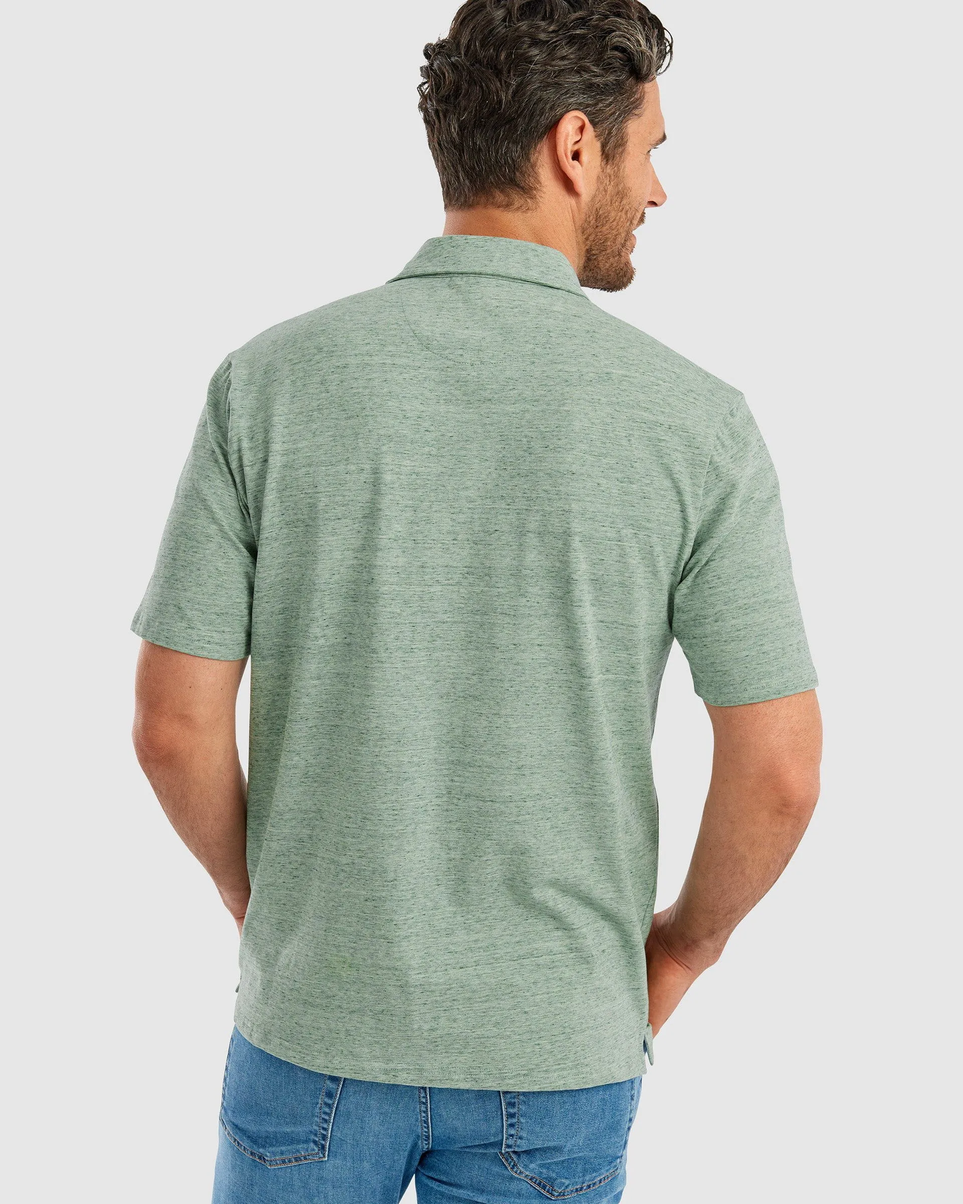 GS- TEST -  Heathered Original Polo