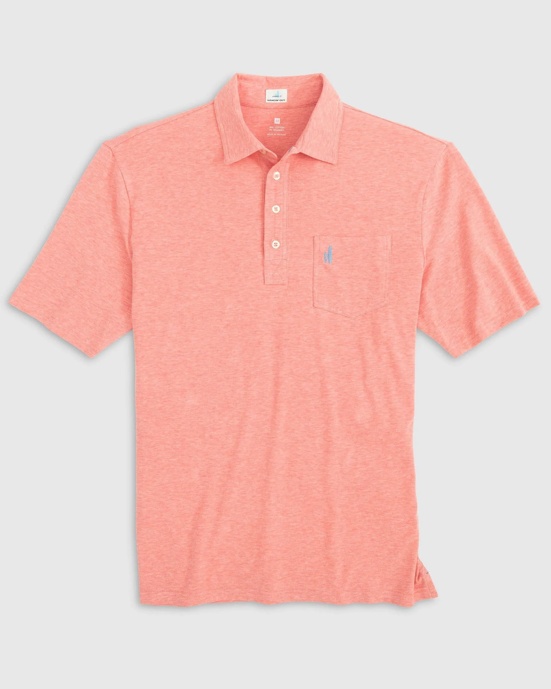 GS- TEST -  Heathered Original Polo