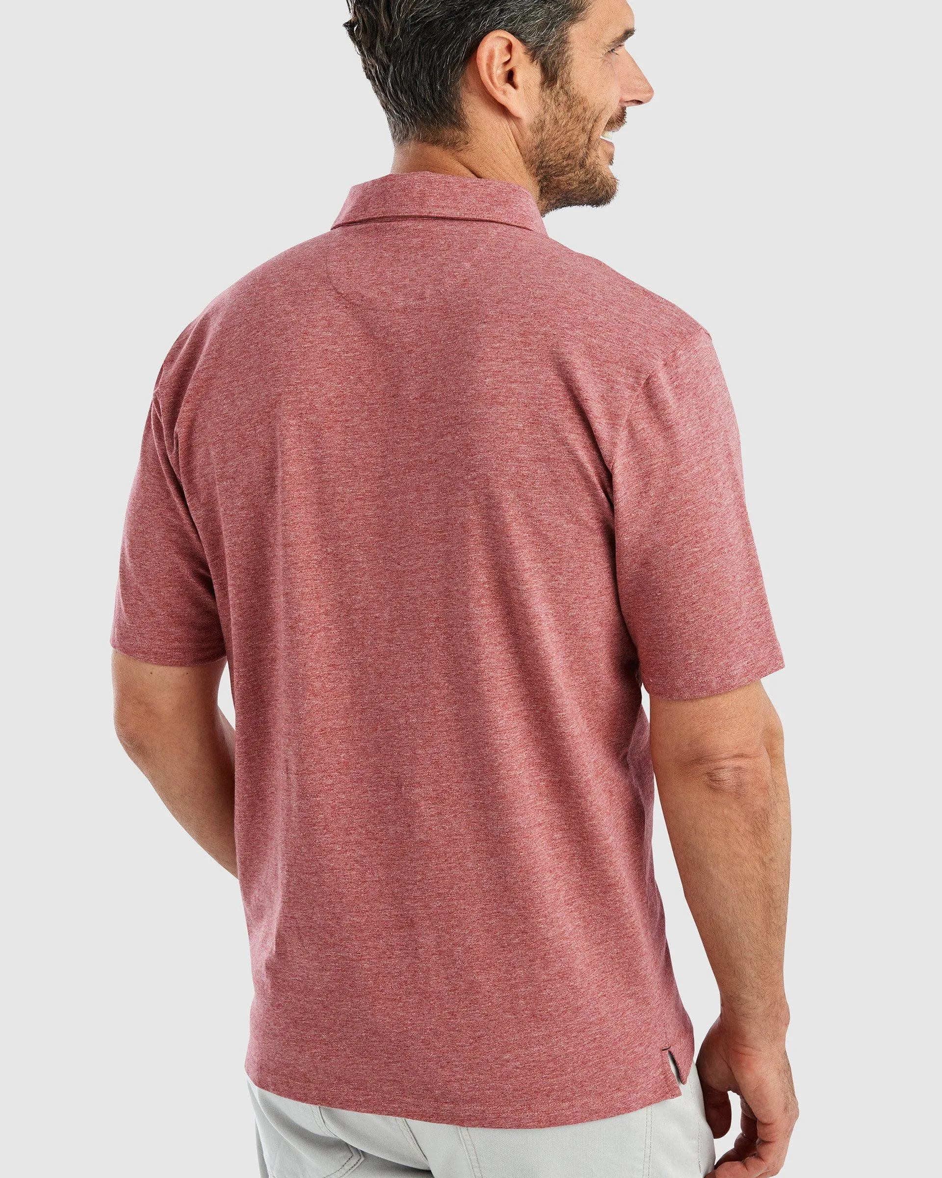 GS- TEST -  Heathered Original Polo