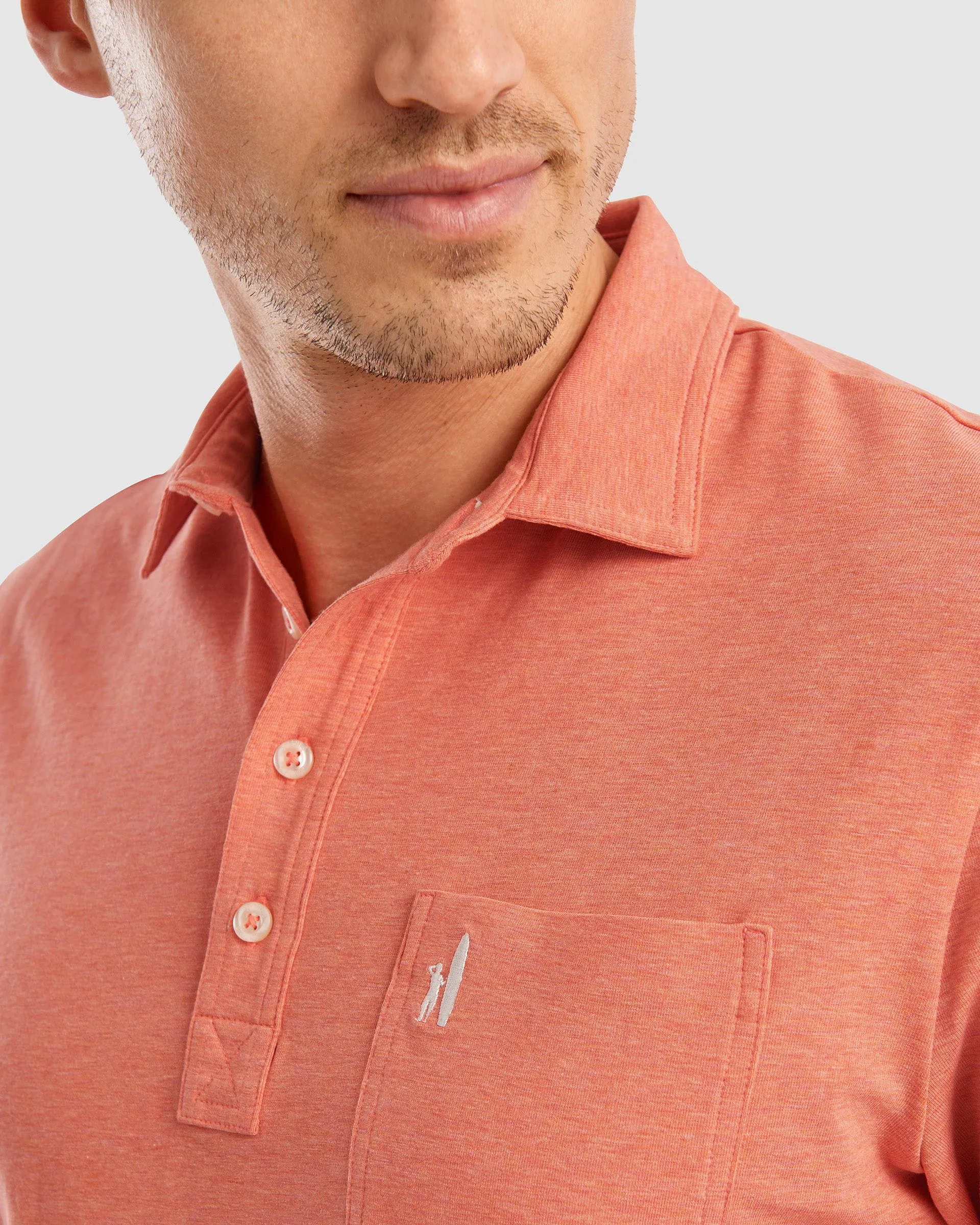 GS- TEST -  Heathered Original Polo