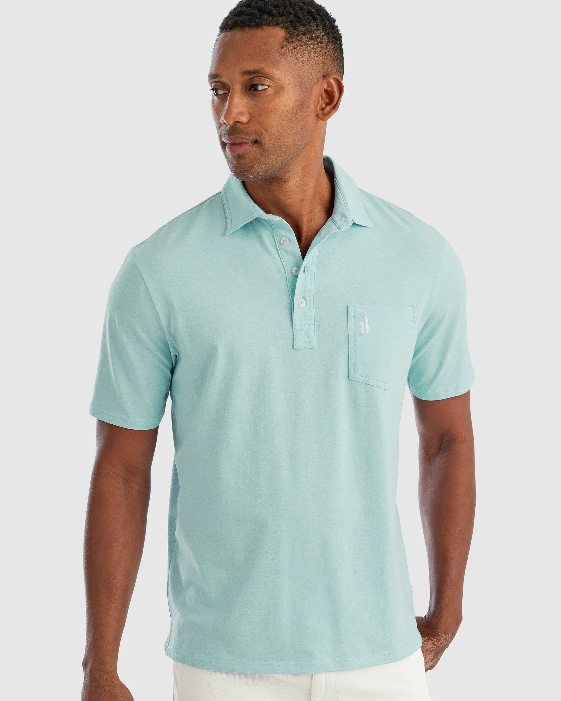 GS- TEST -  Heathered Original Polo