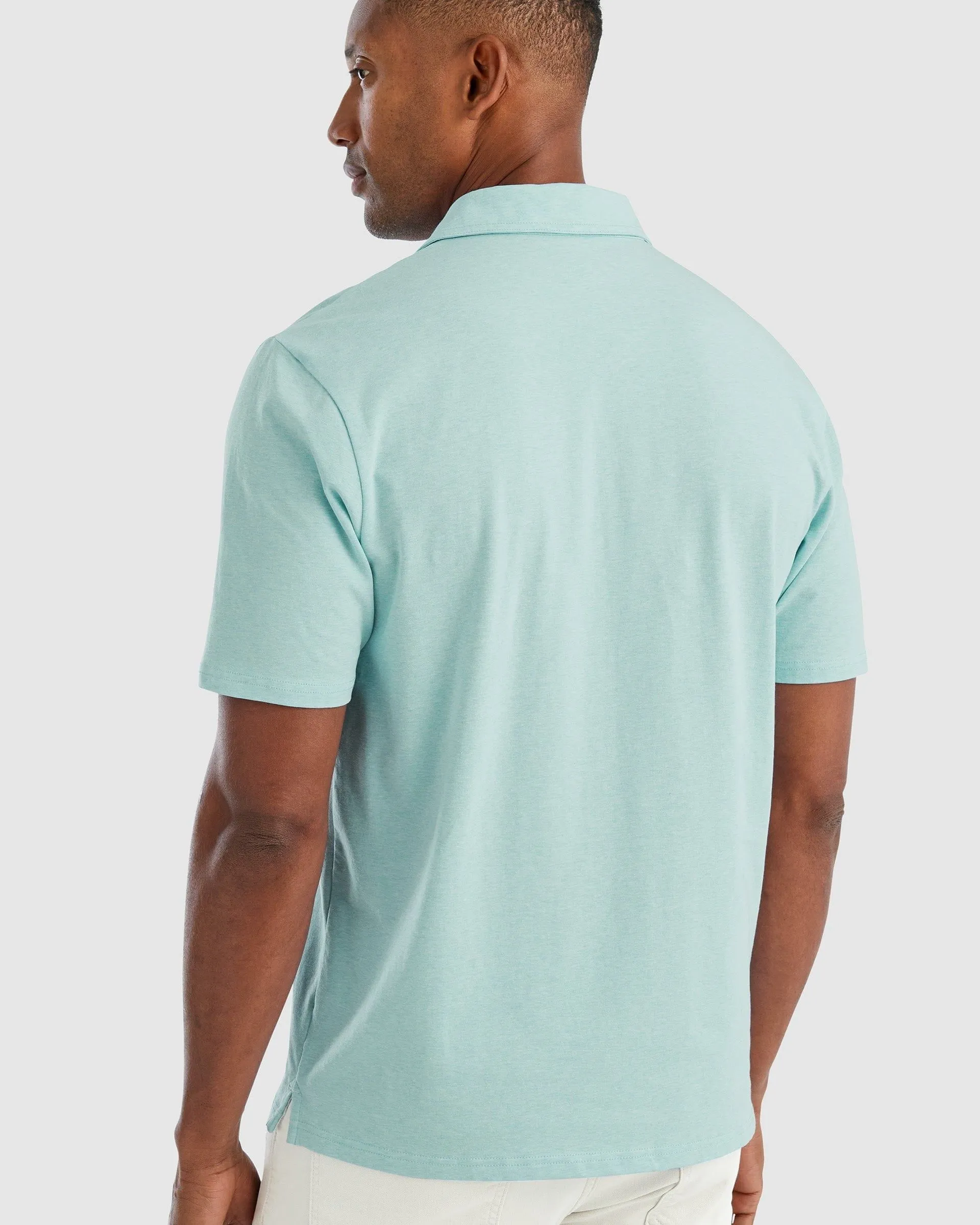 GS- TEST -  Heathered Original Polo