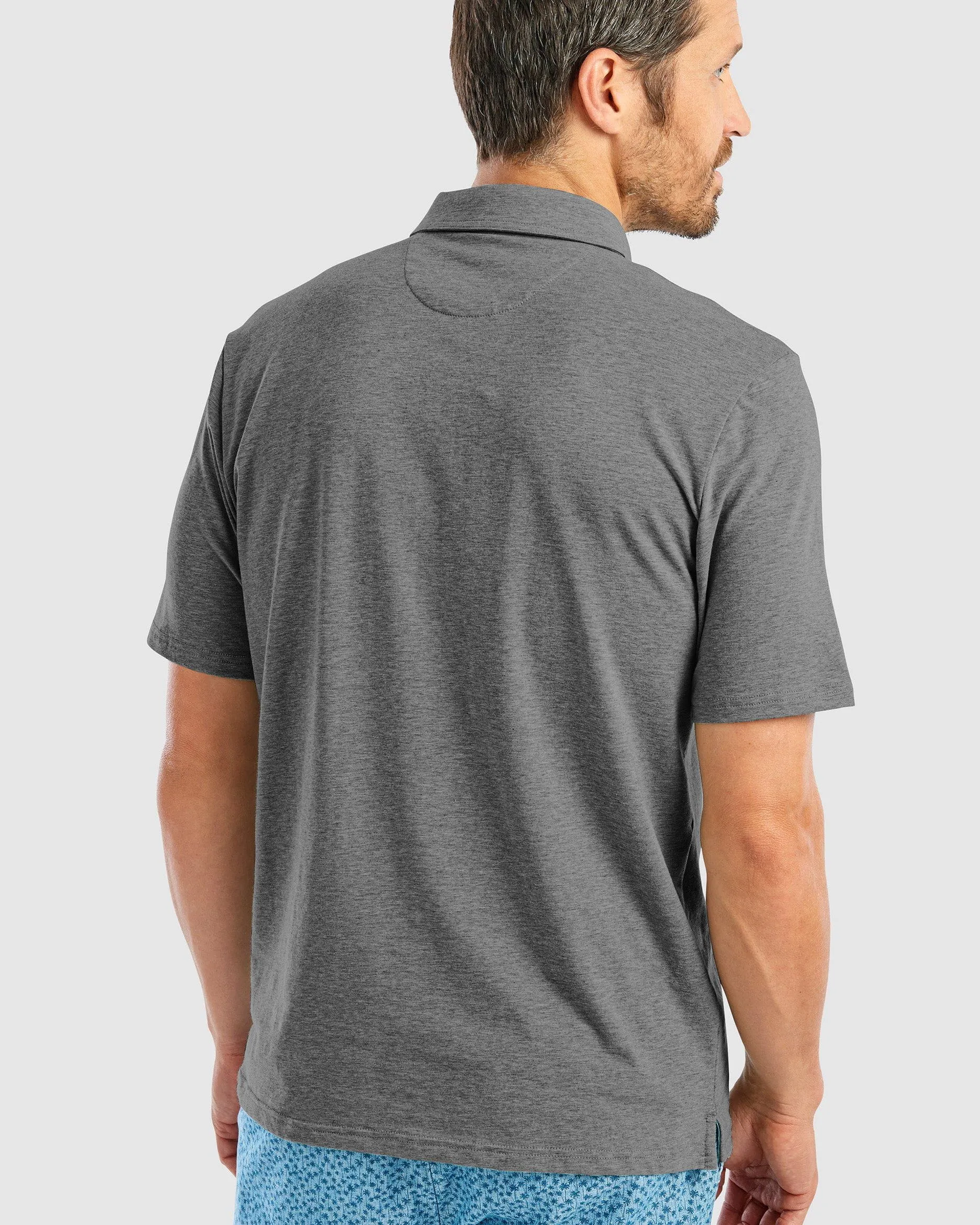 GS- TEST -  Heathered Original Polo