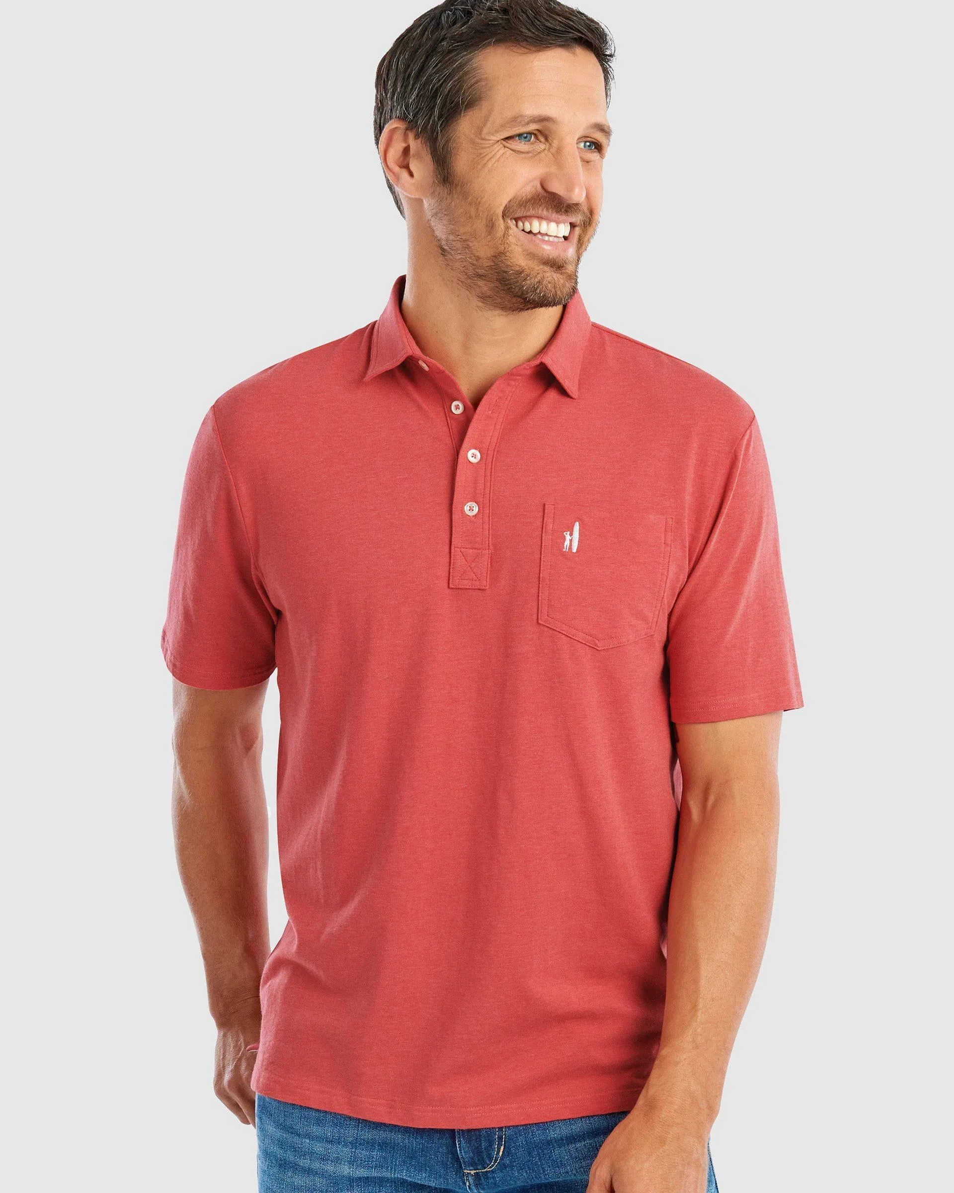 GS- TEST -  Heathered Original Polo