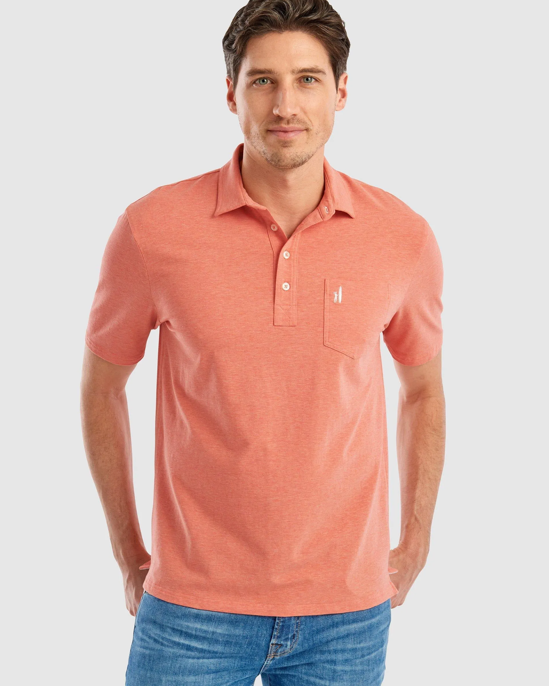 GS- TEST -  Heathered Original Polo