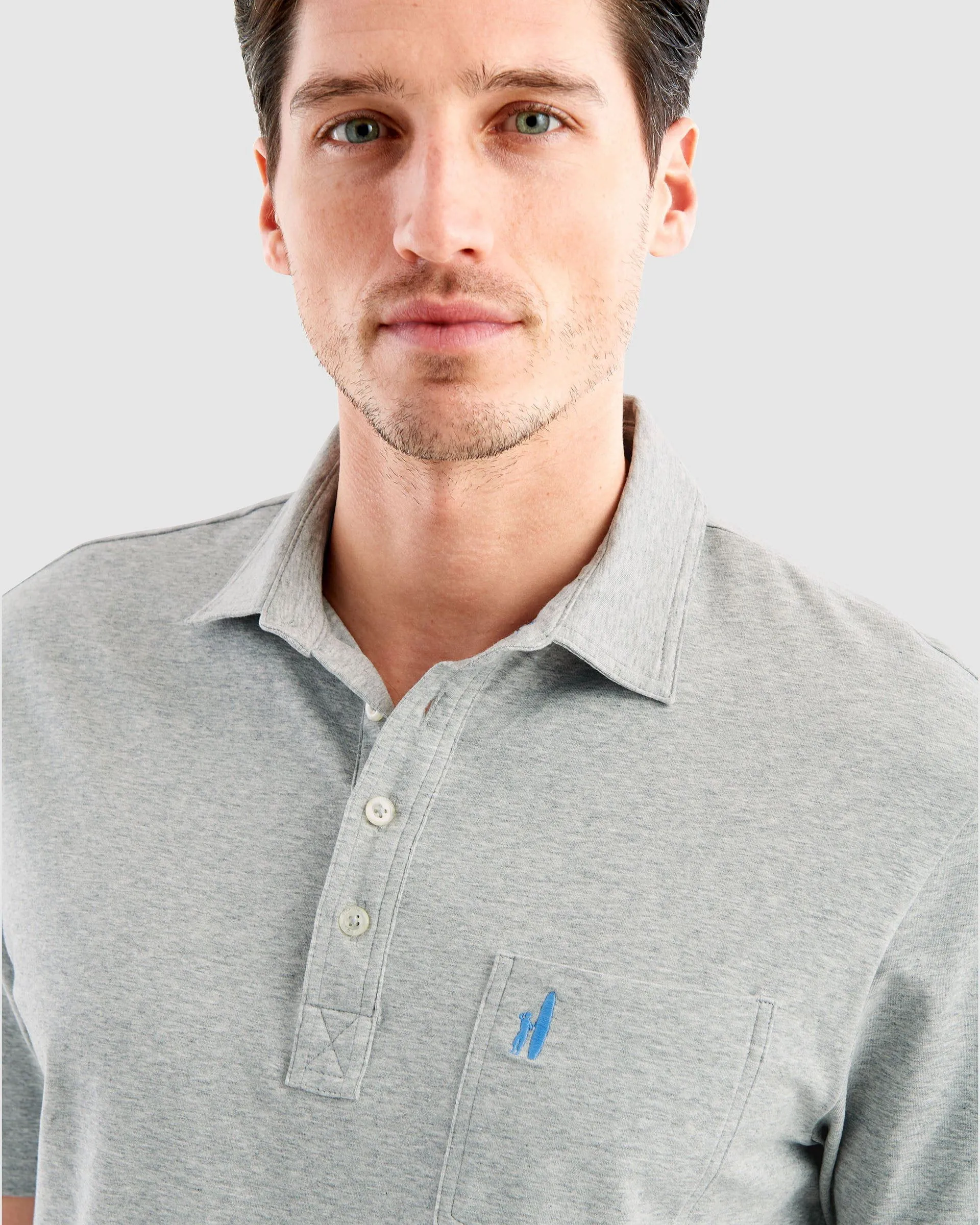 GS- TEST -  Heathered Original Polo