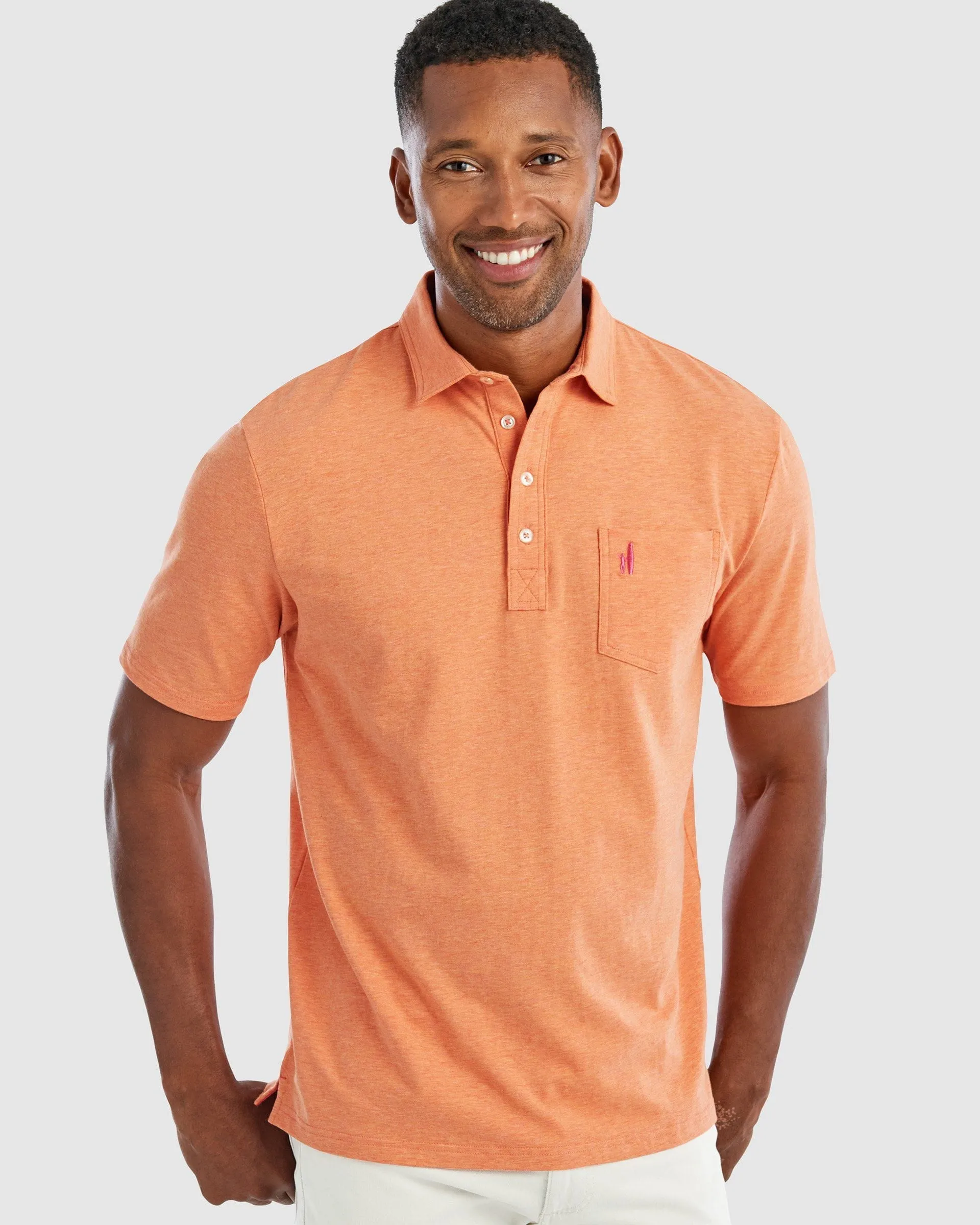 GS- TEST -  Heathered Original Polo