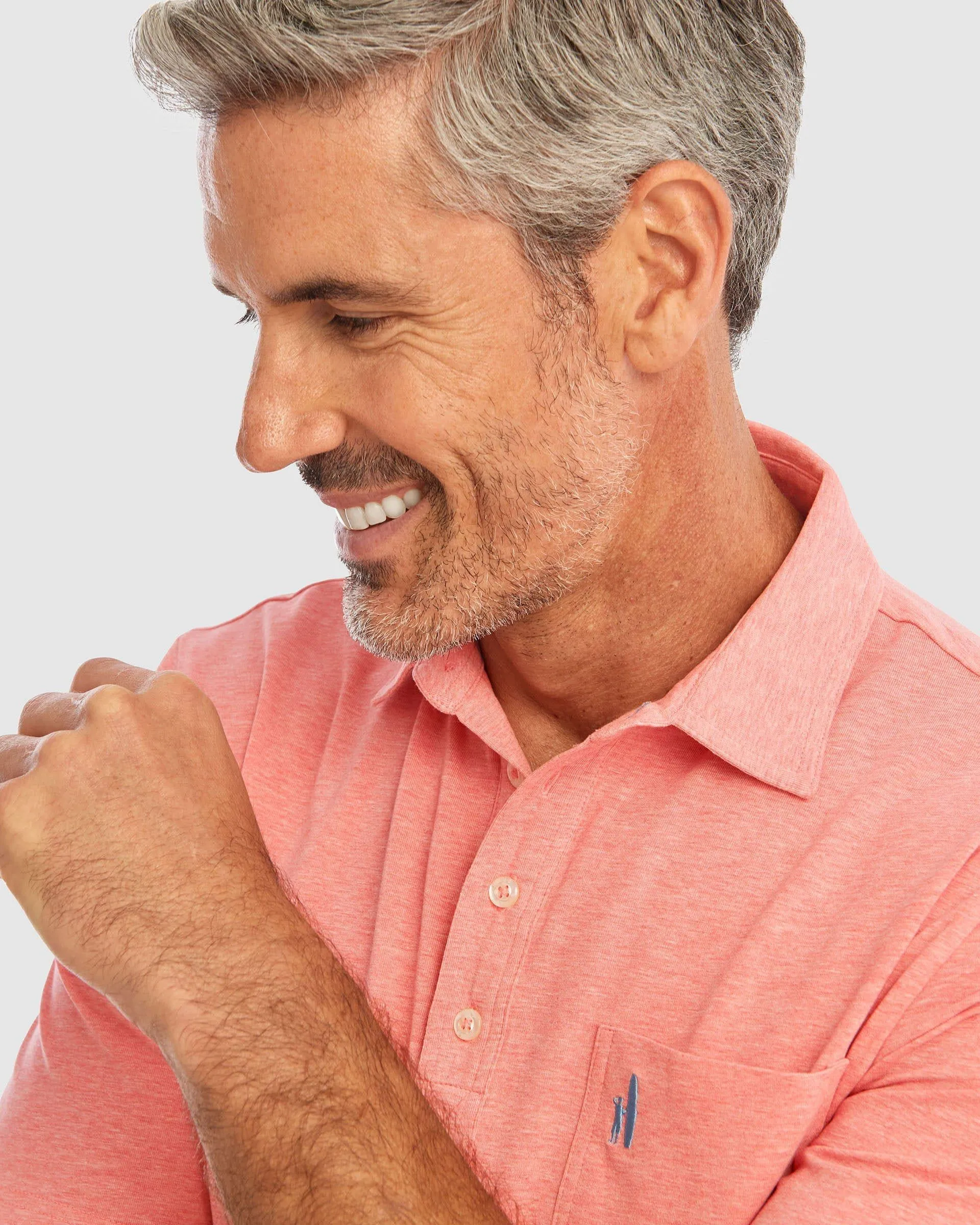 GS- TEST -  Heathered Original Polo