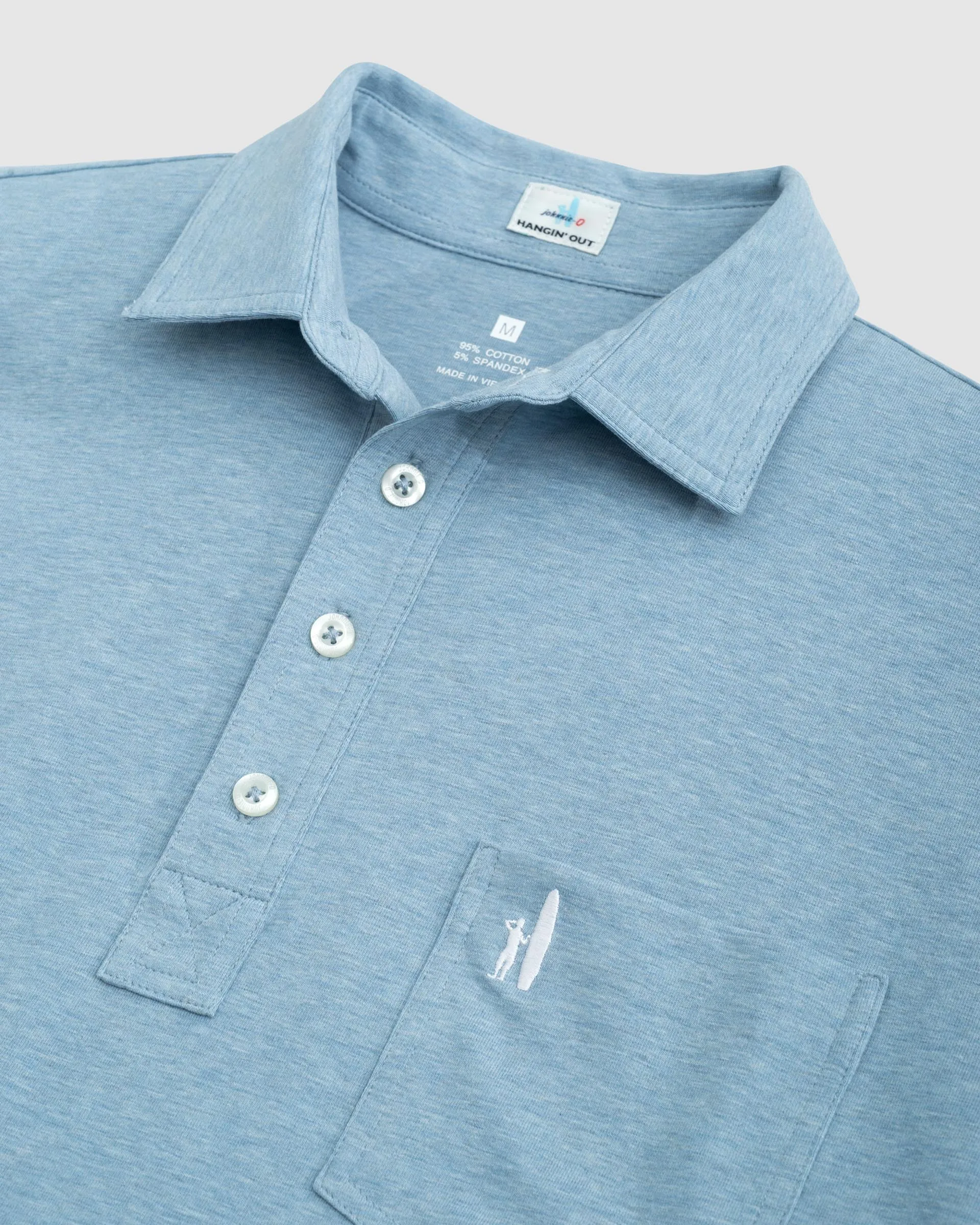 GS- TEST -  Heathered Original Polo