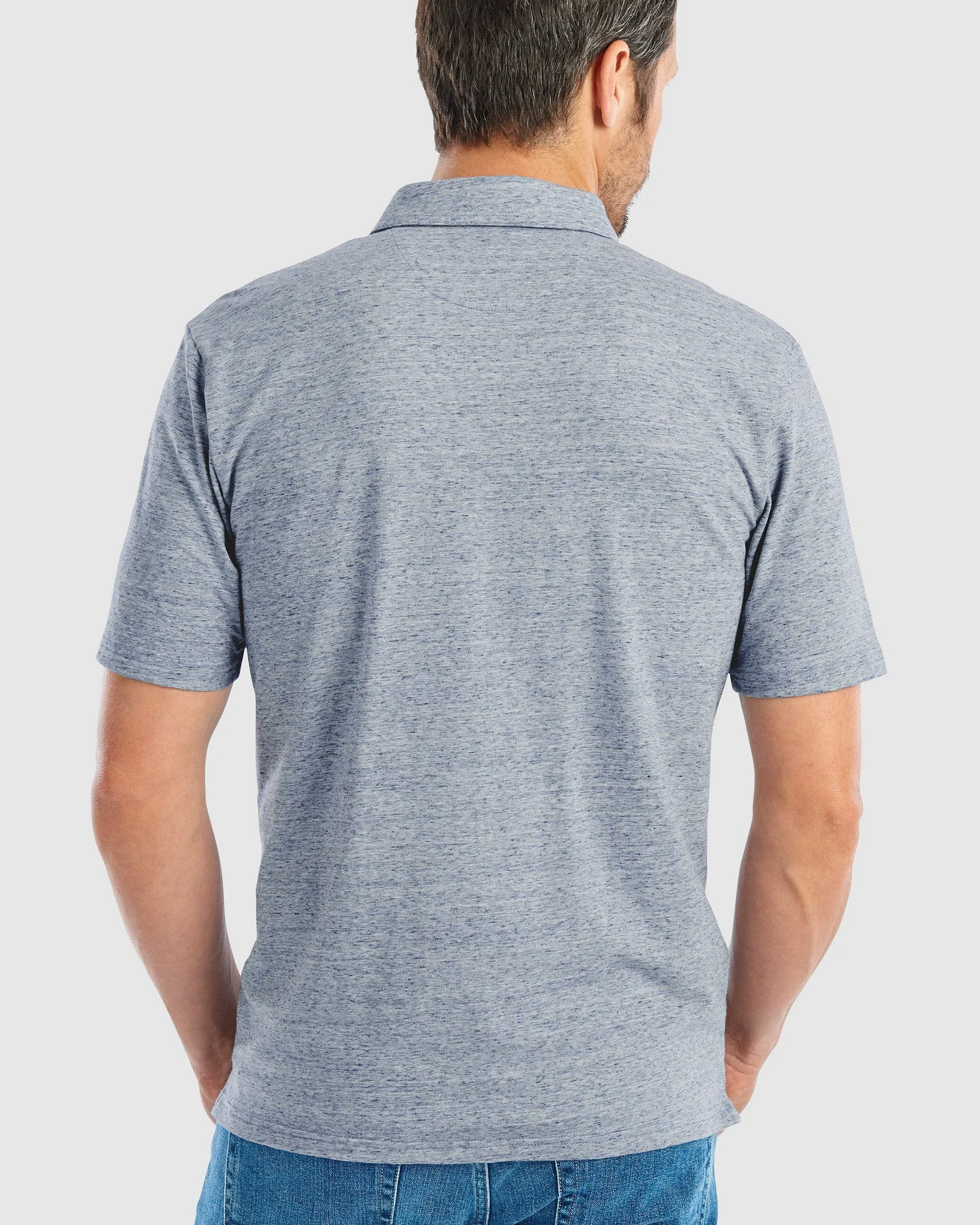 GS- TEST -  Heathered Original Polo