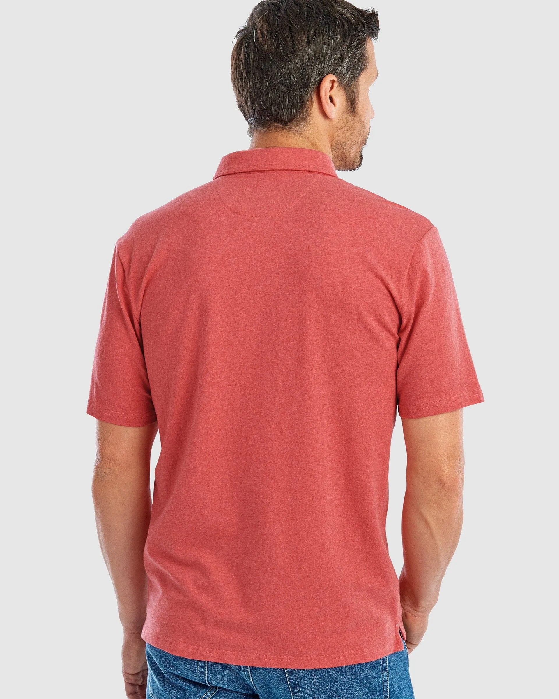GS- TEST -  Heathered Original Polo