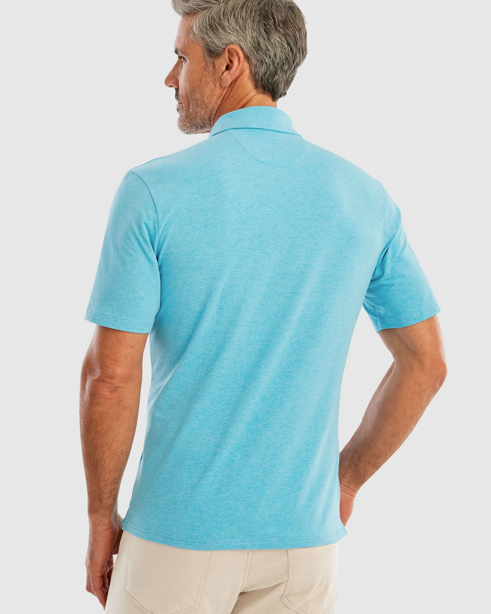 GS- TEST -  Heathered Original Polo